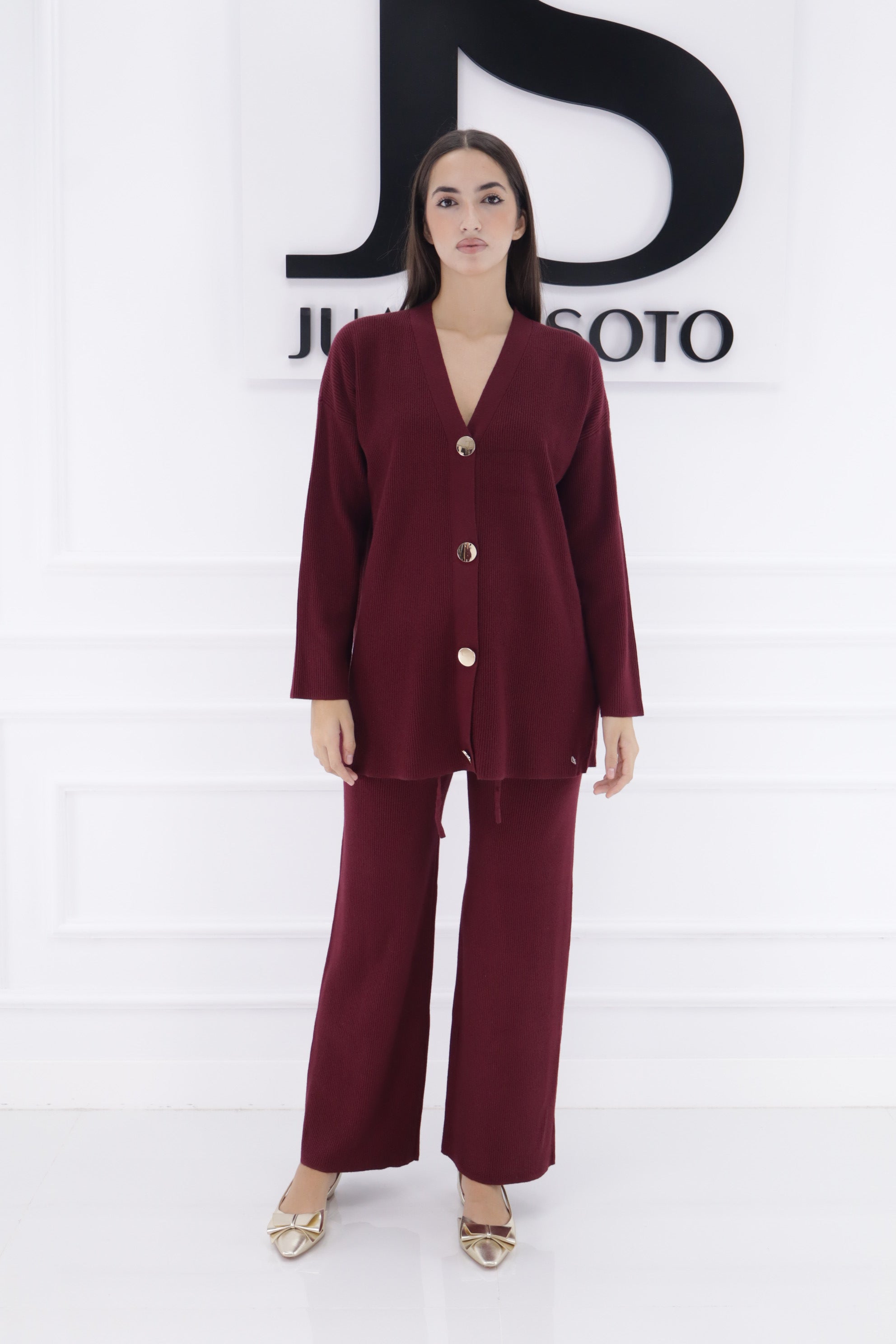 Conjunto S-2(jersey botones +pantalón)