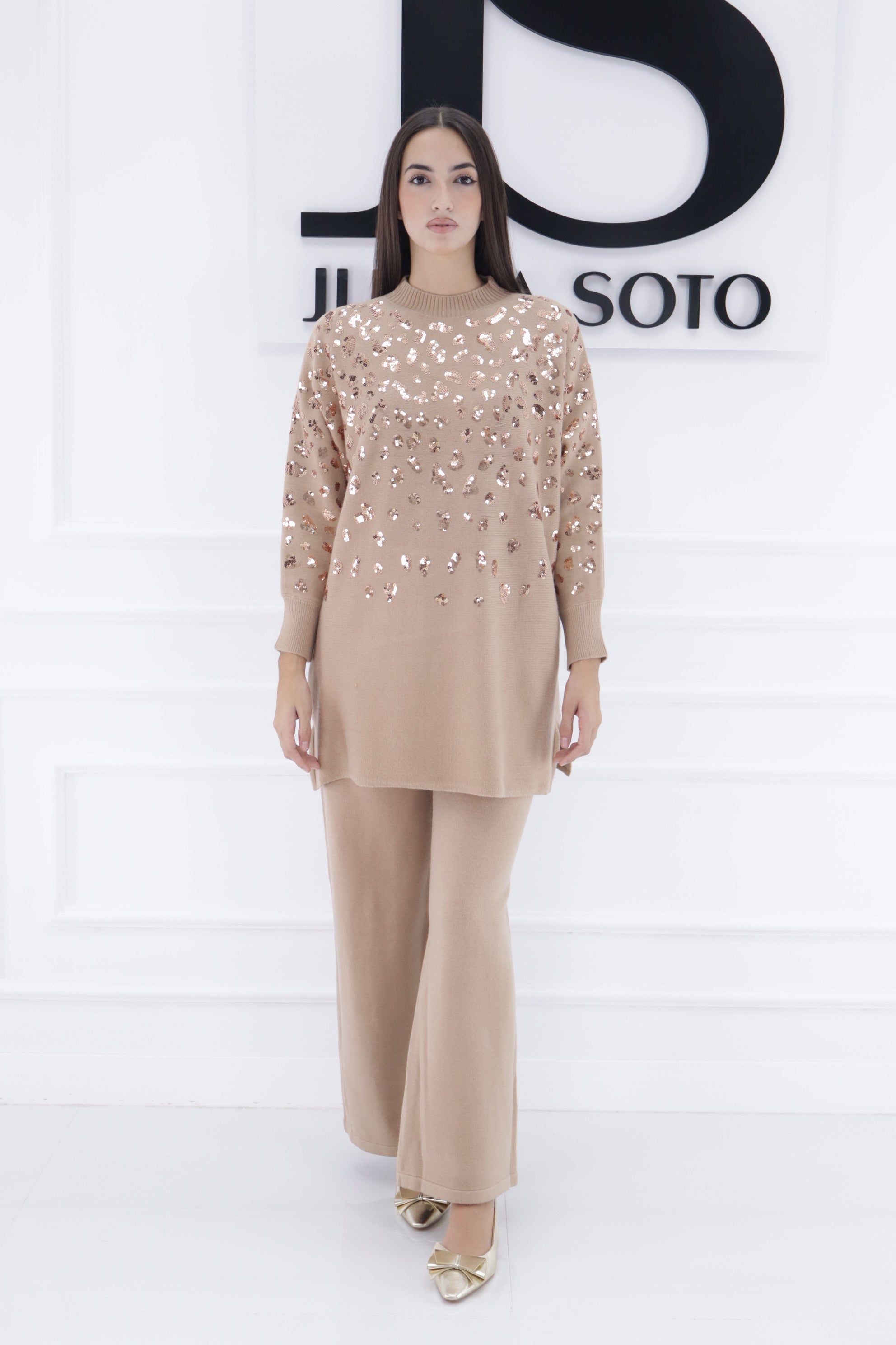 Conjunto Y-3#(LENTEJUELAS PRINT)