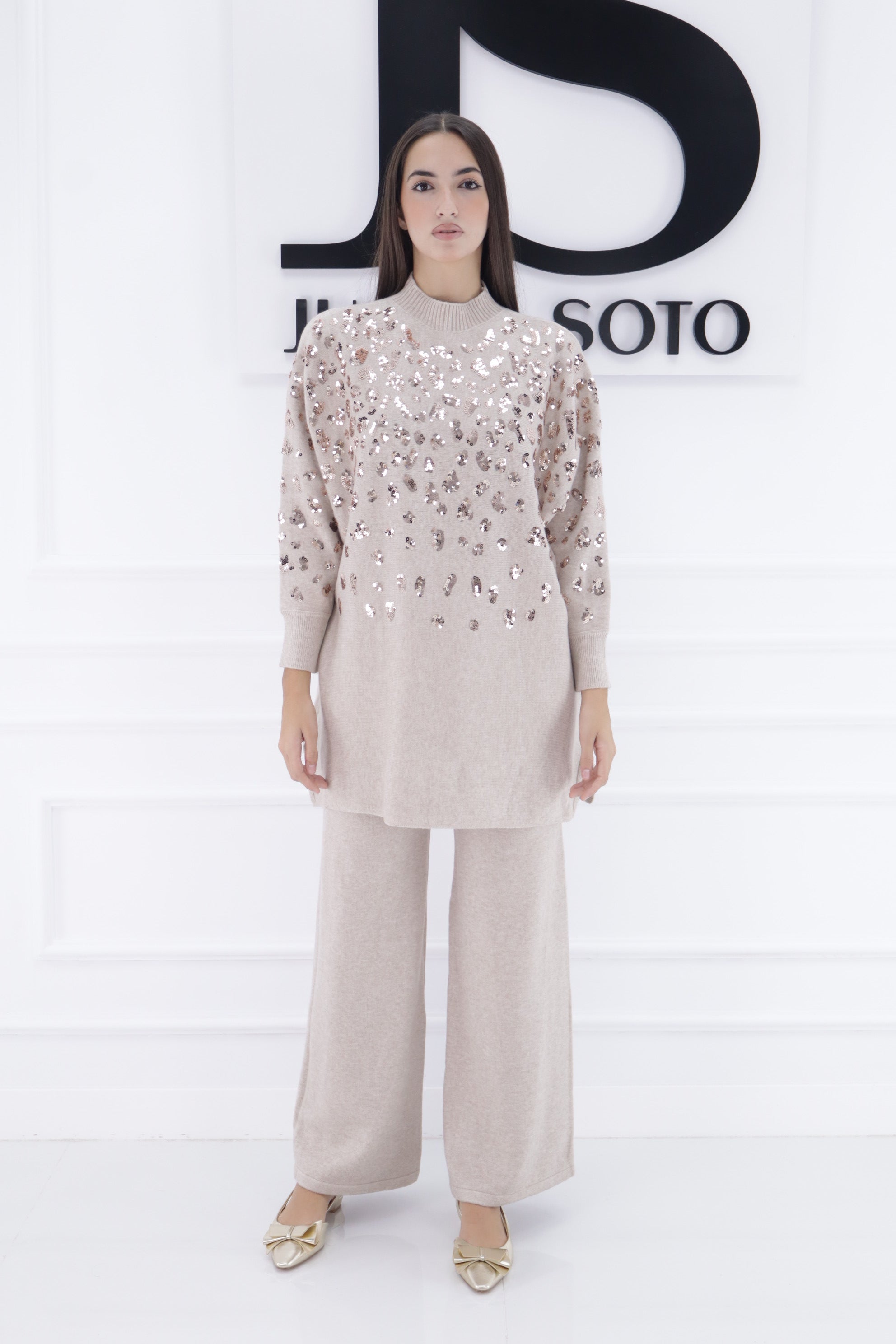 Conjunto Y-3#(LENTEJUELAS PRINT)