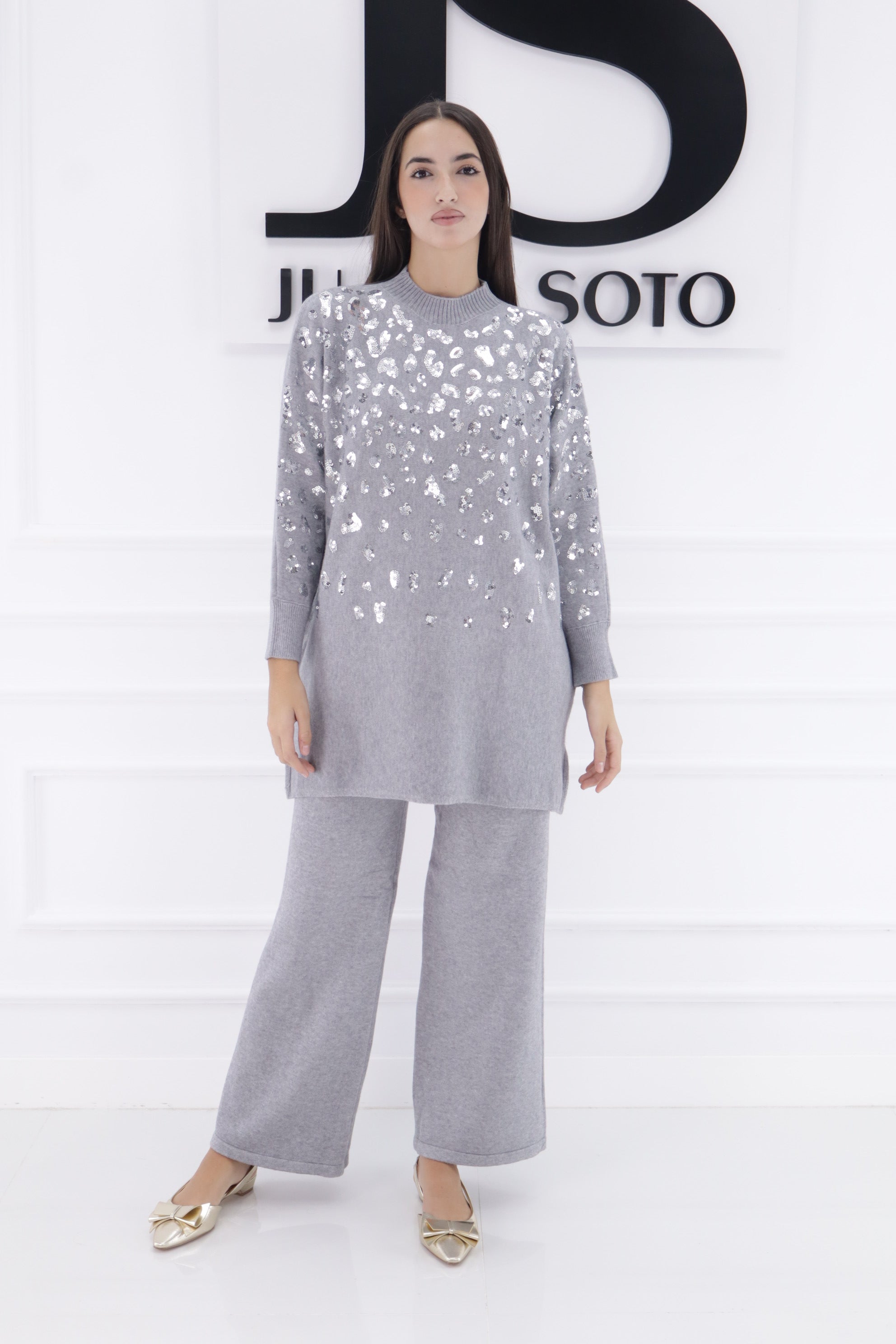 Conjunto Y-3#(LENTEJUELAS PRINT)