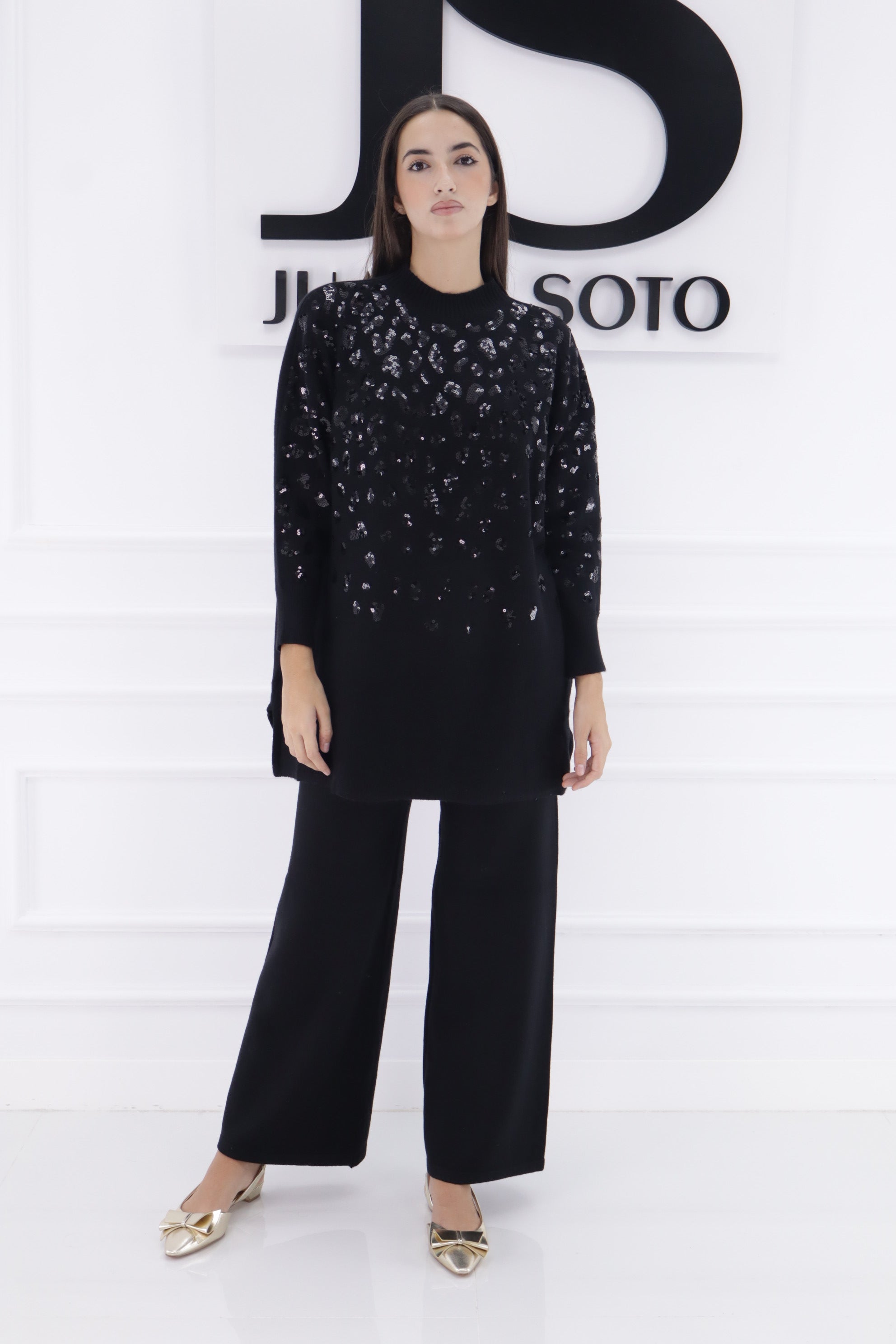 Conjunto Y-3#(LENTEJUELAS PRINT)