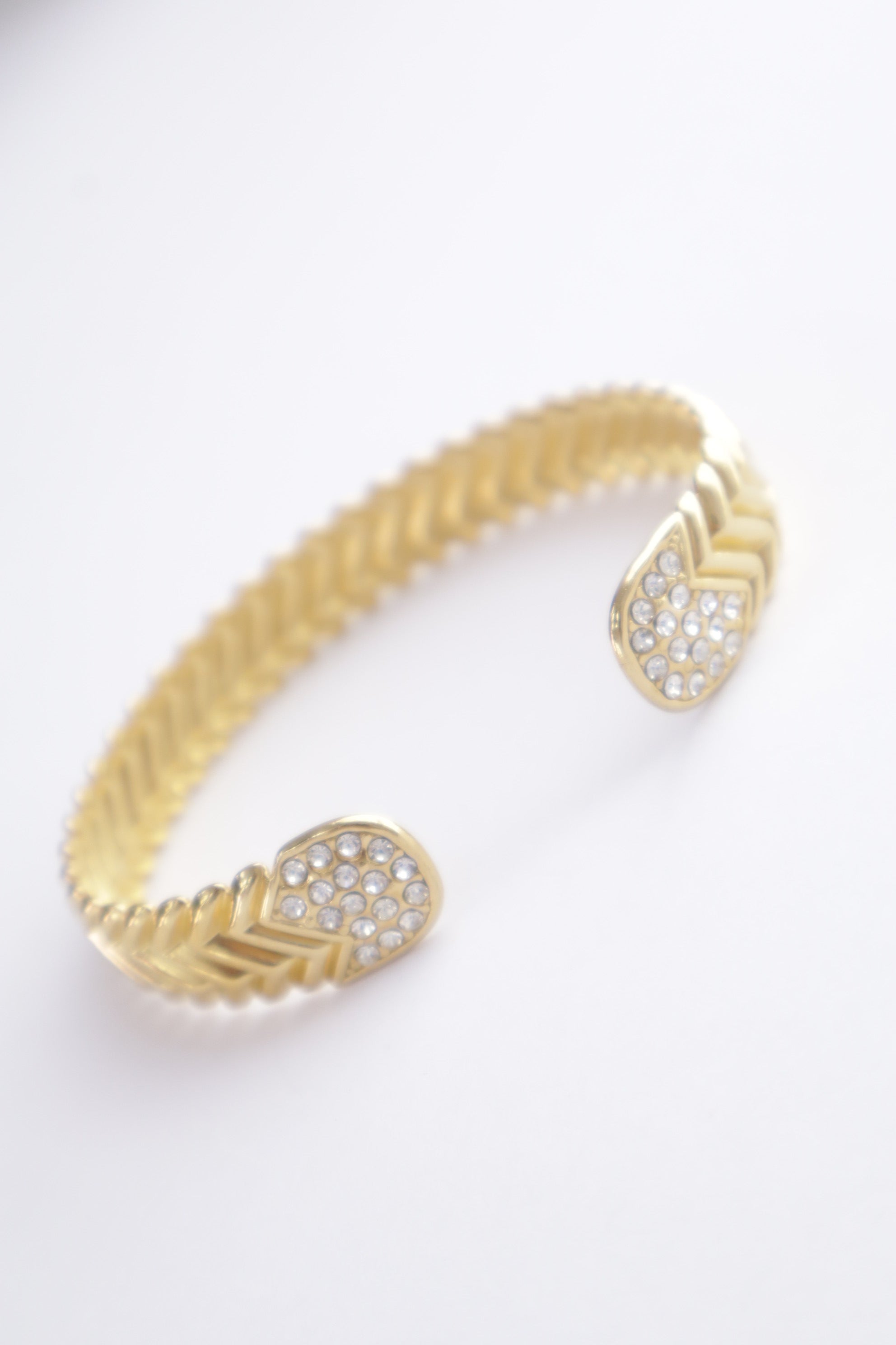 Pulsera 23697(trenza punta brillante)