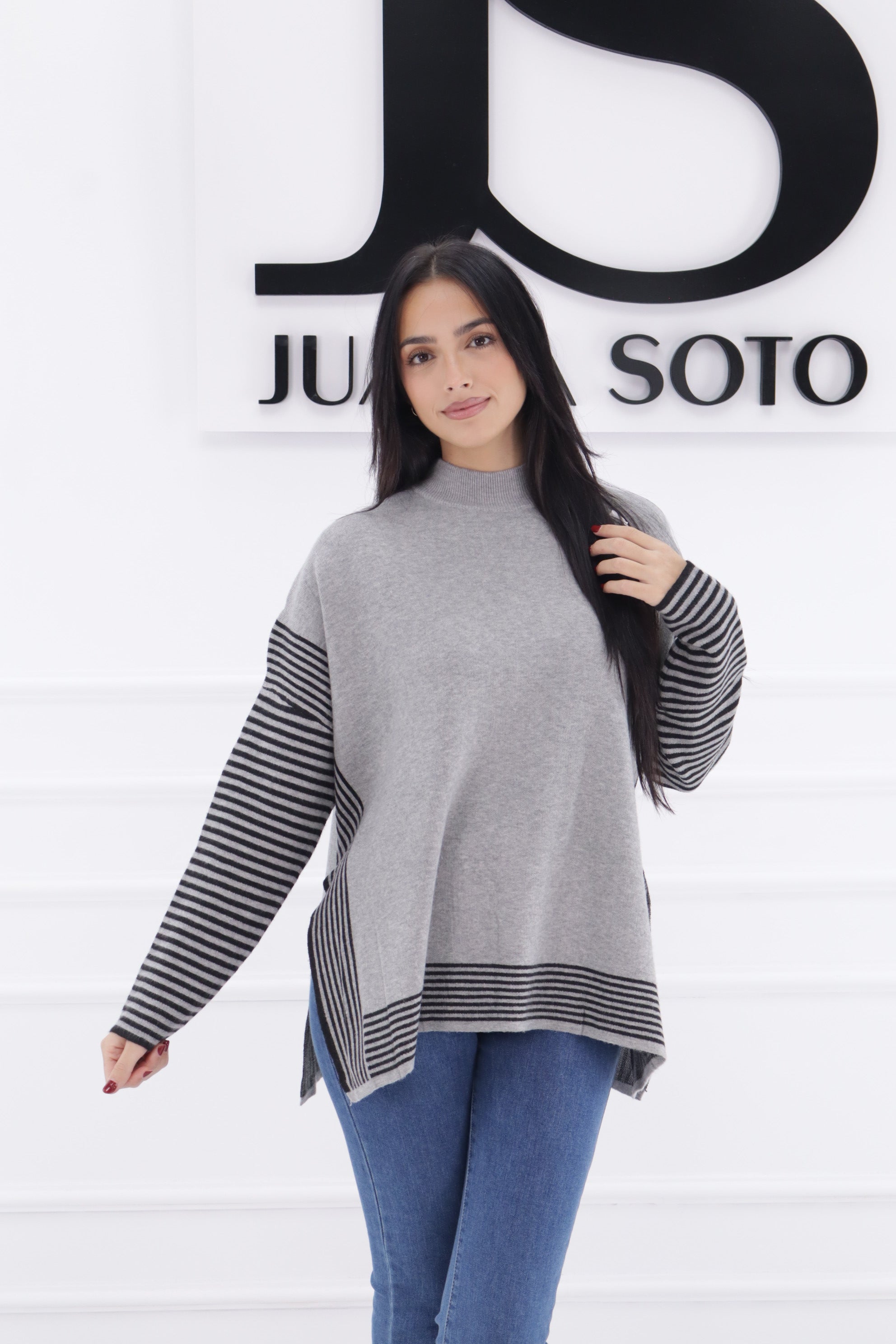 Jersey mangas rayas 2756