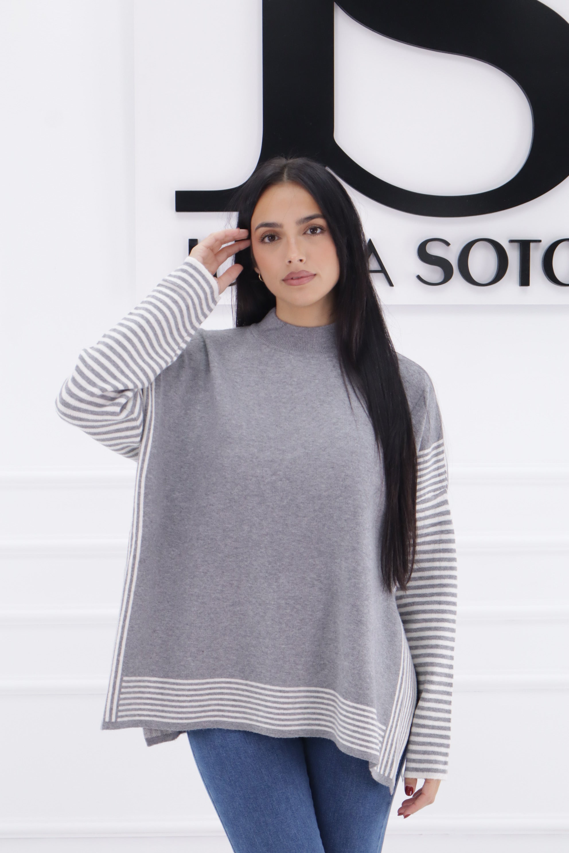 Jersey mangas rayas 2756