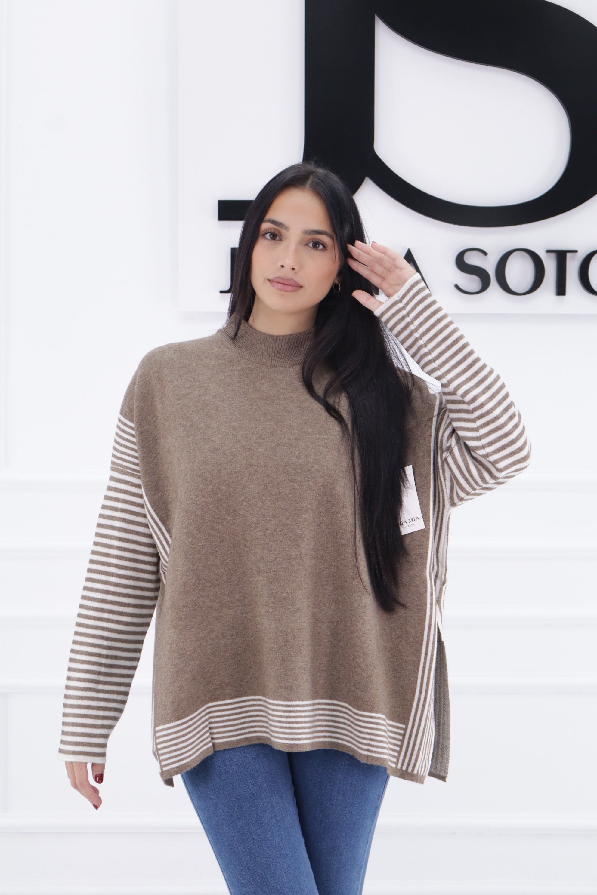 Jersey mangas rayas 2756