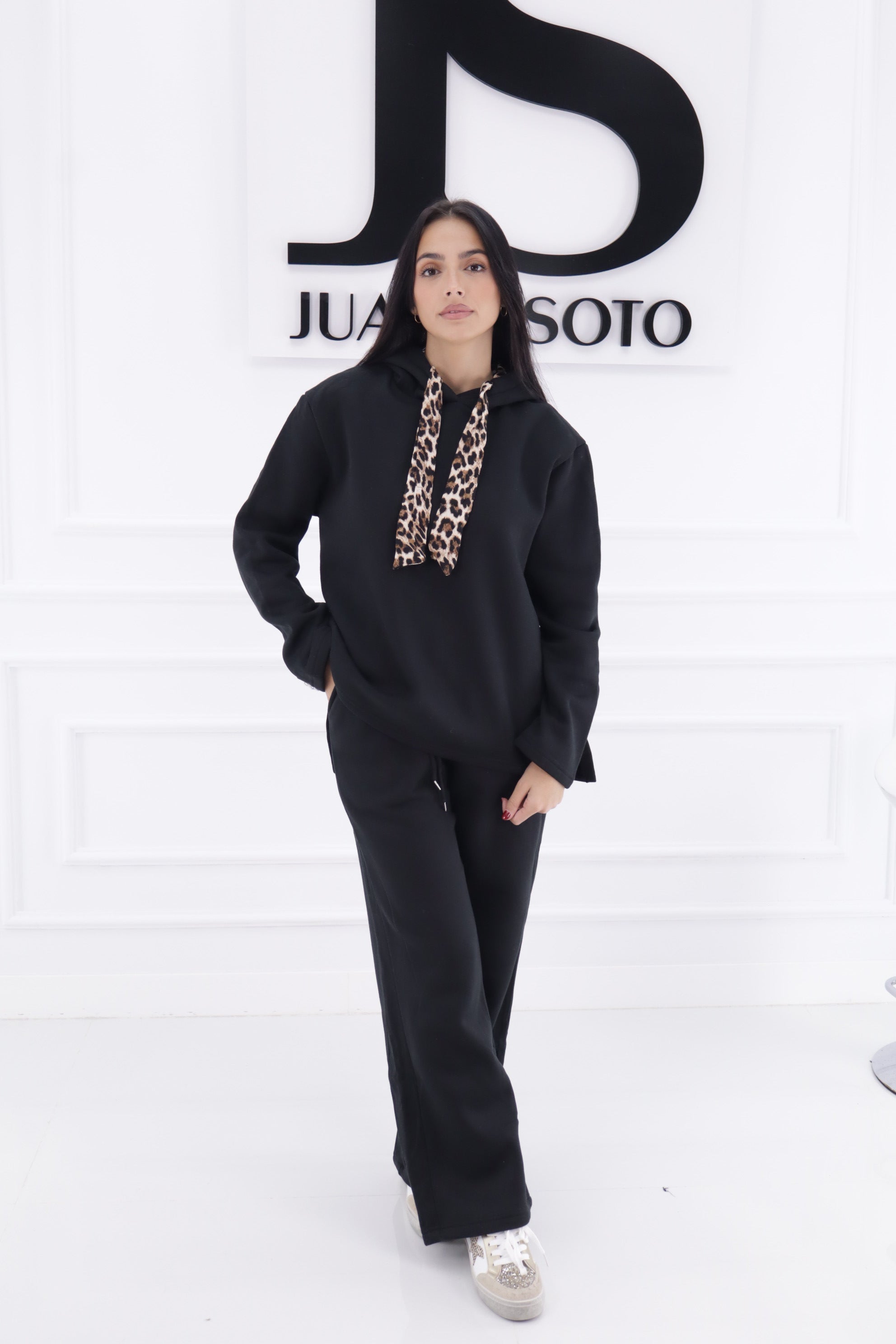 Chandal gorro leopardo LKT865