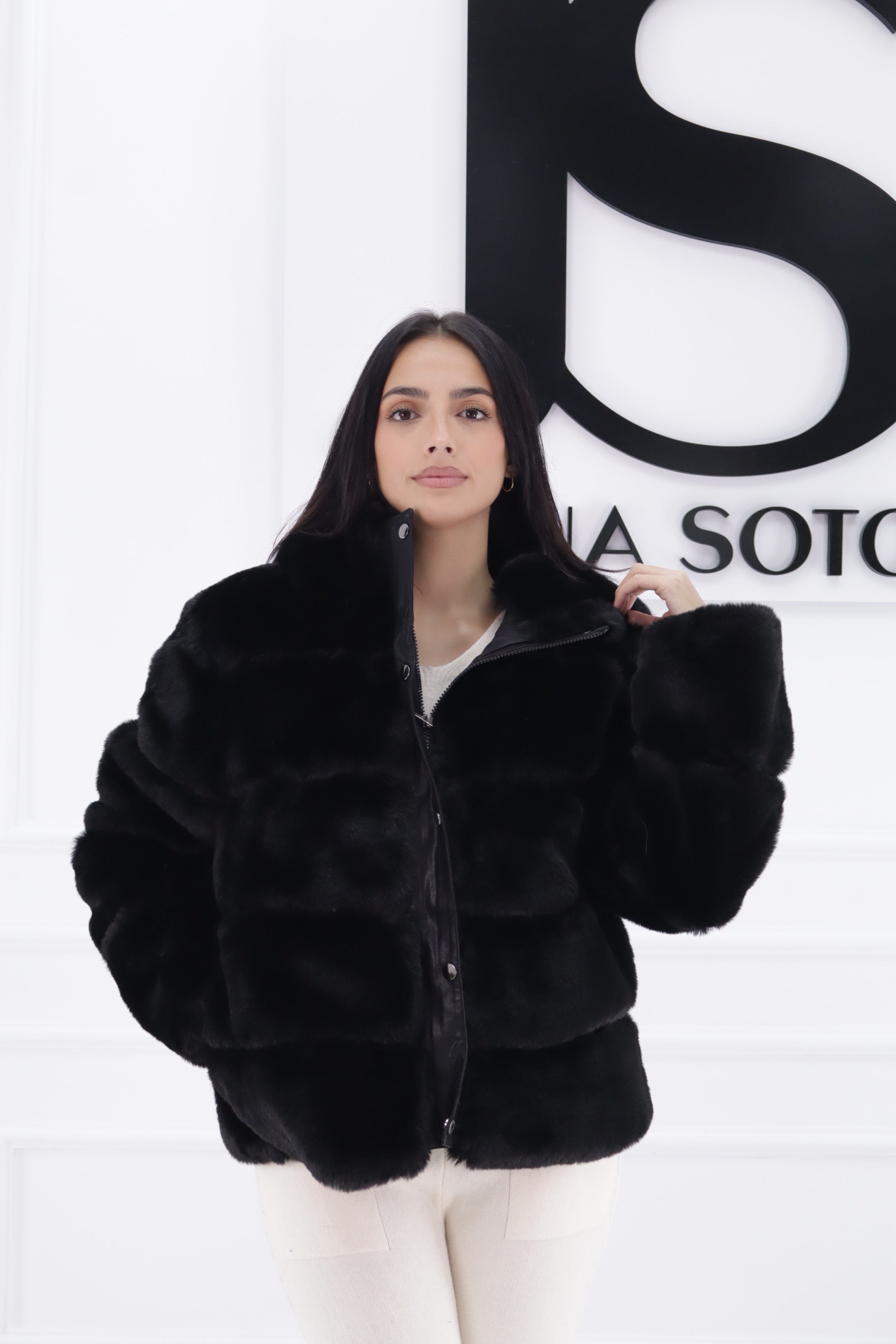 Abrigo corto pelo 220600080131cx