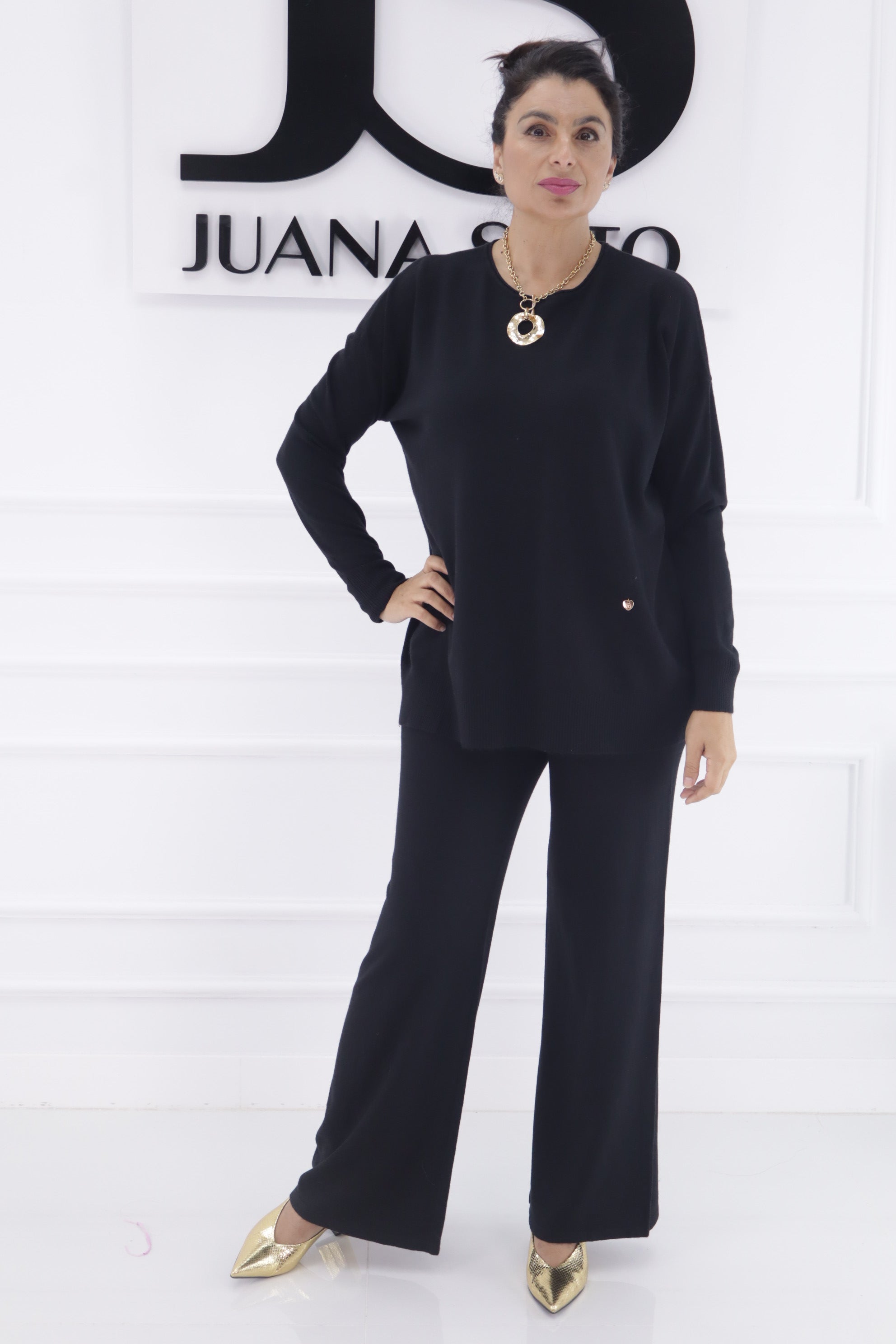 Conjunto CUELLO REDONDO H6089