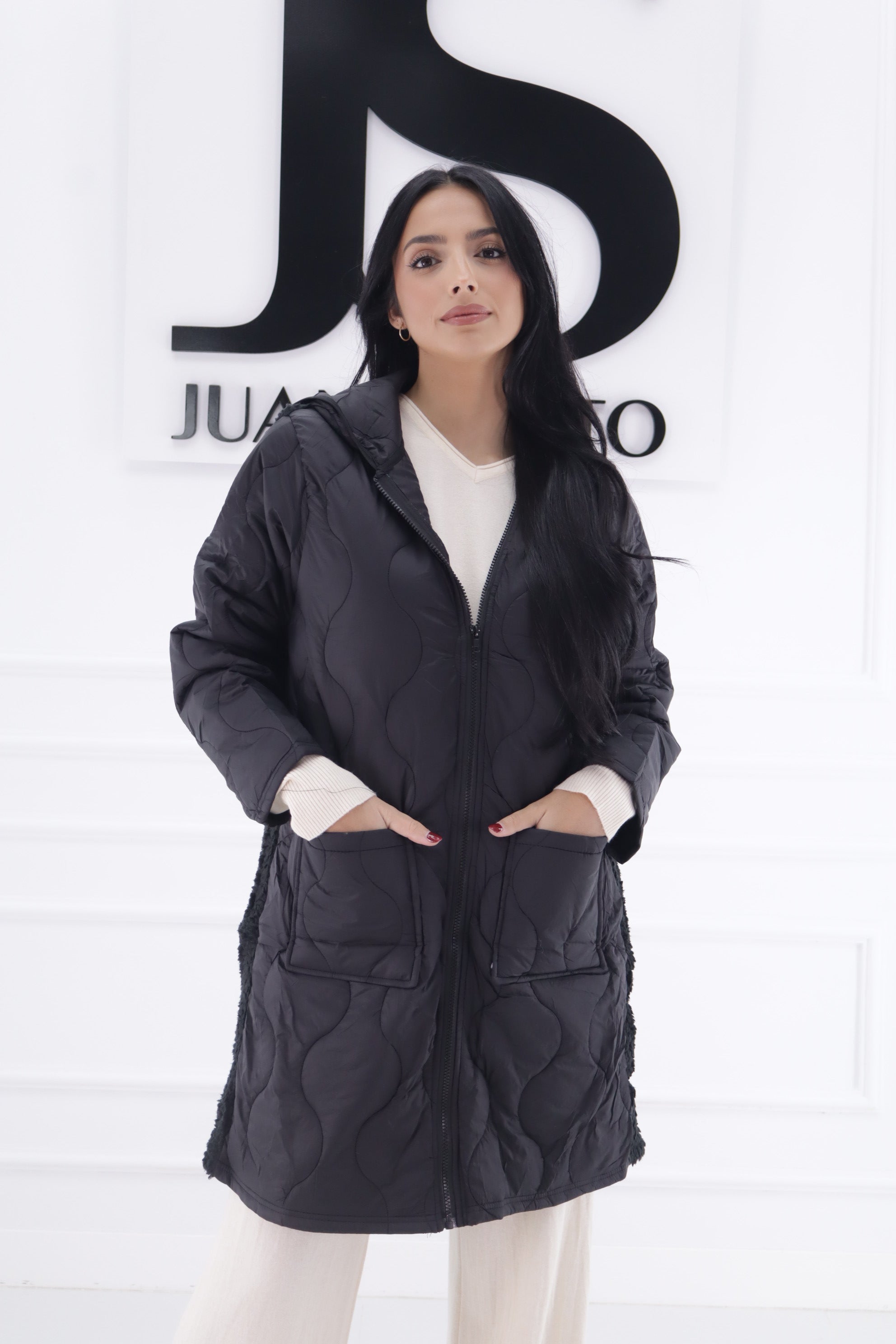 Chaqueta borreguito cremallera 3938