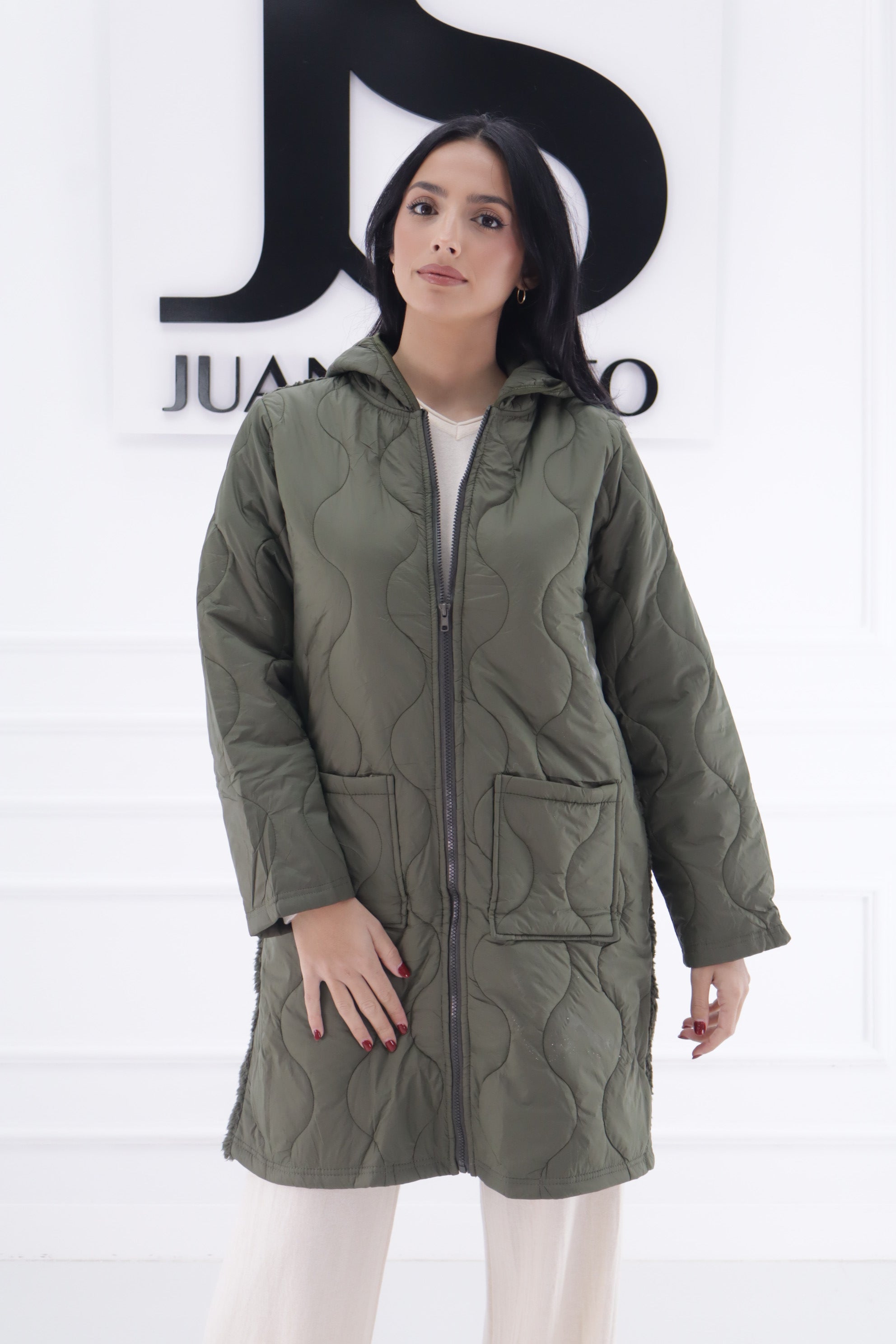 Chaqueta borreguito cremallera 3938