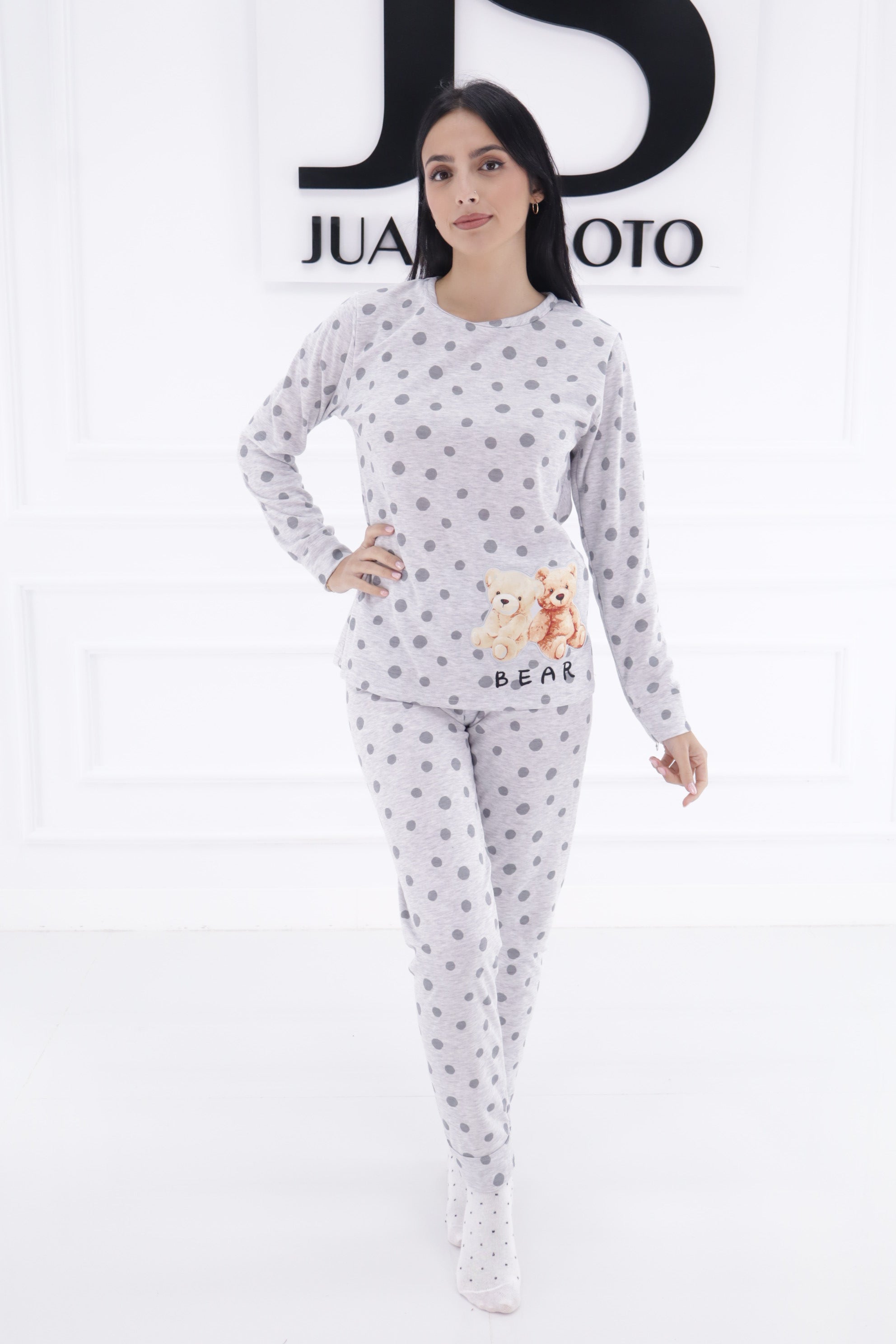 Pijama lunares A9928