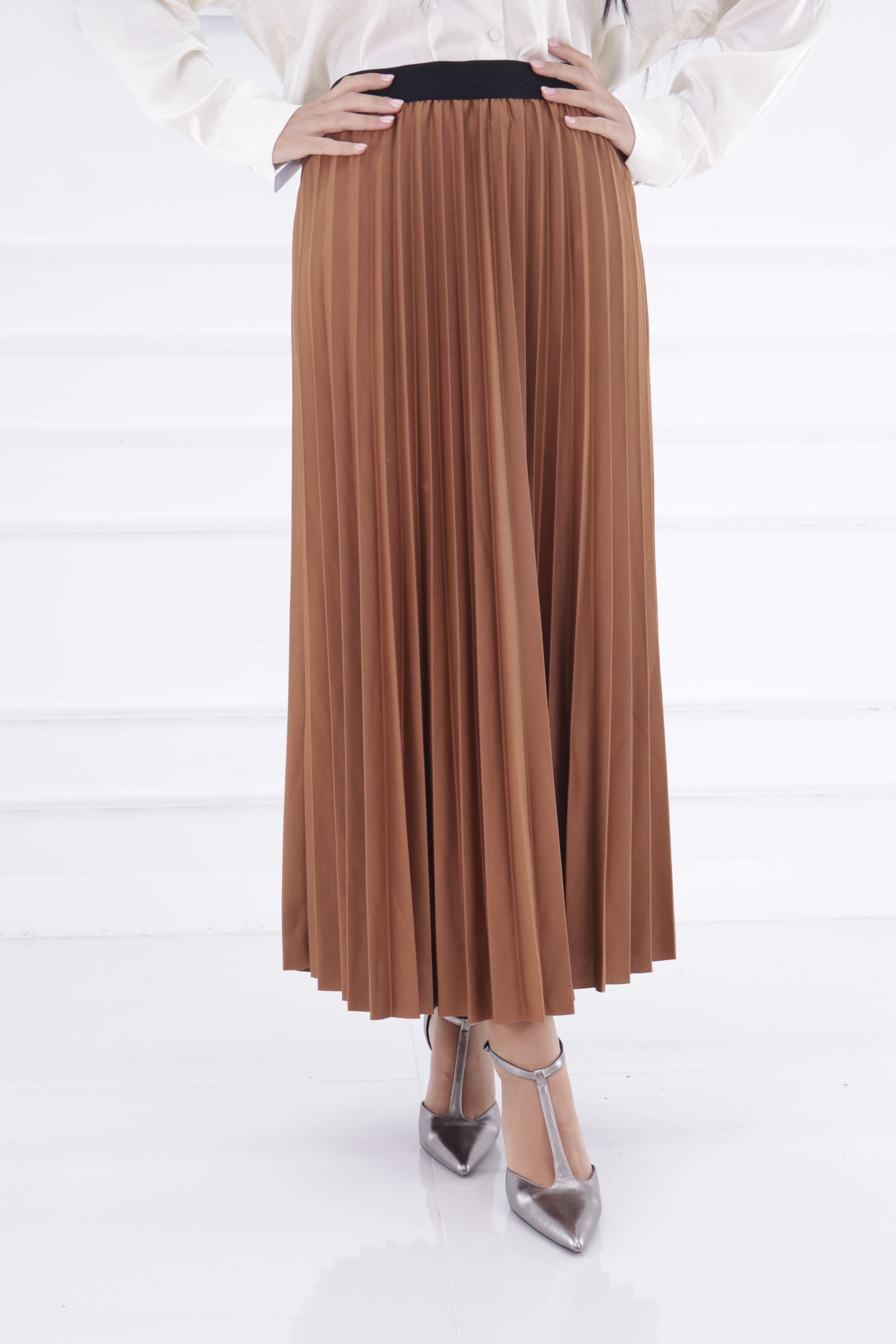 Falda plisada