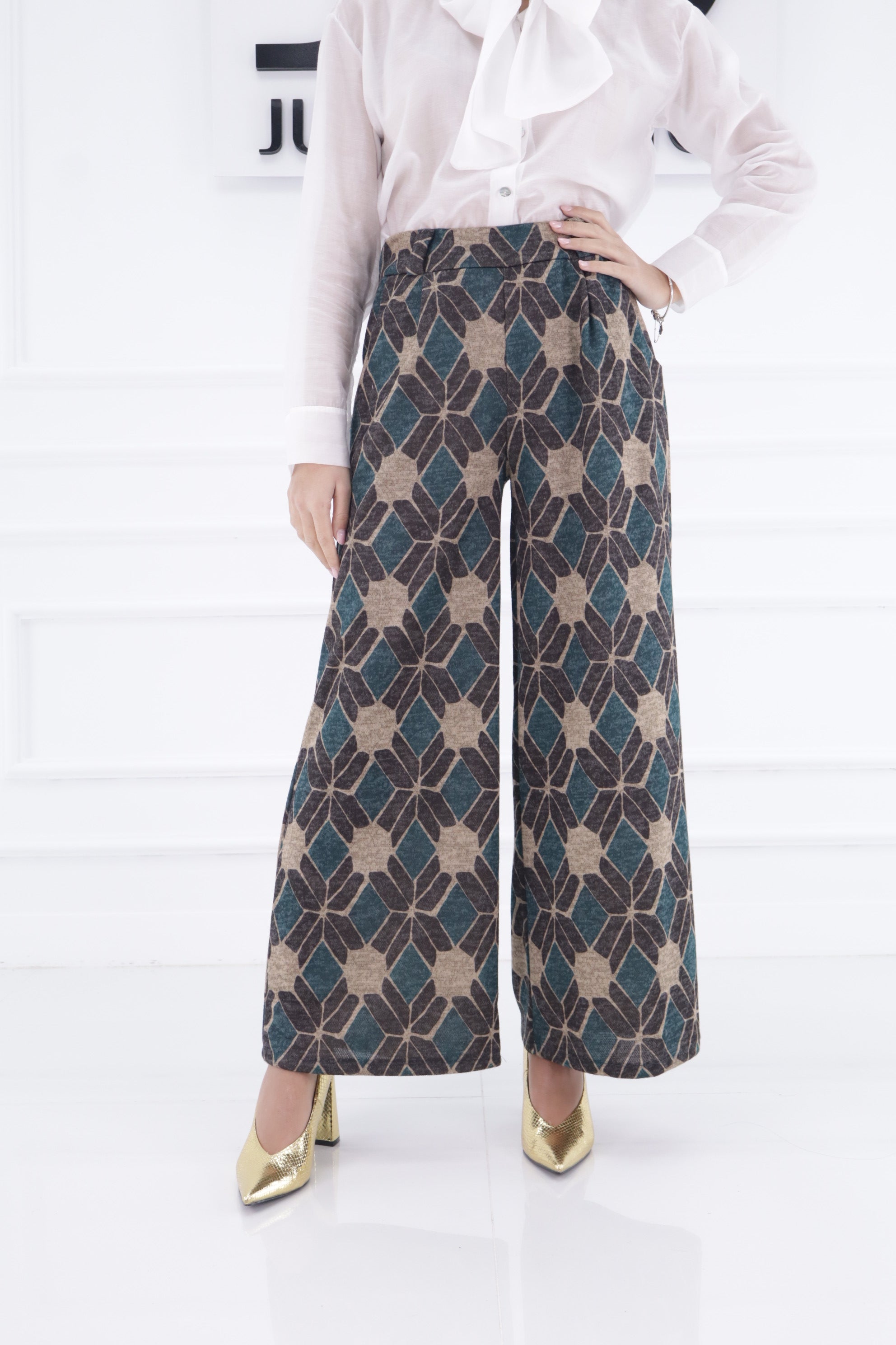 Pantalón estampado 1123