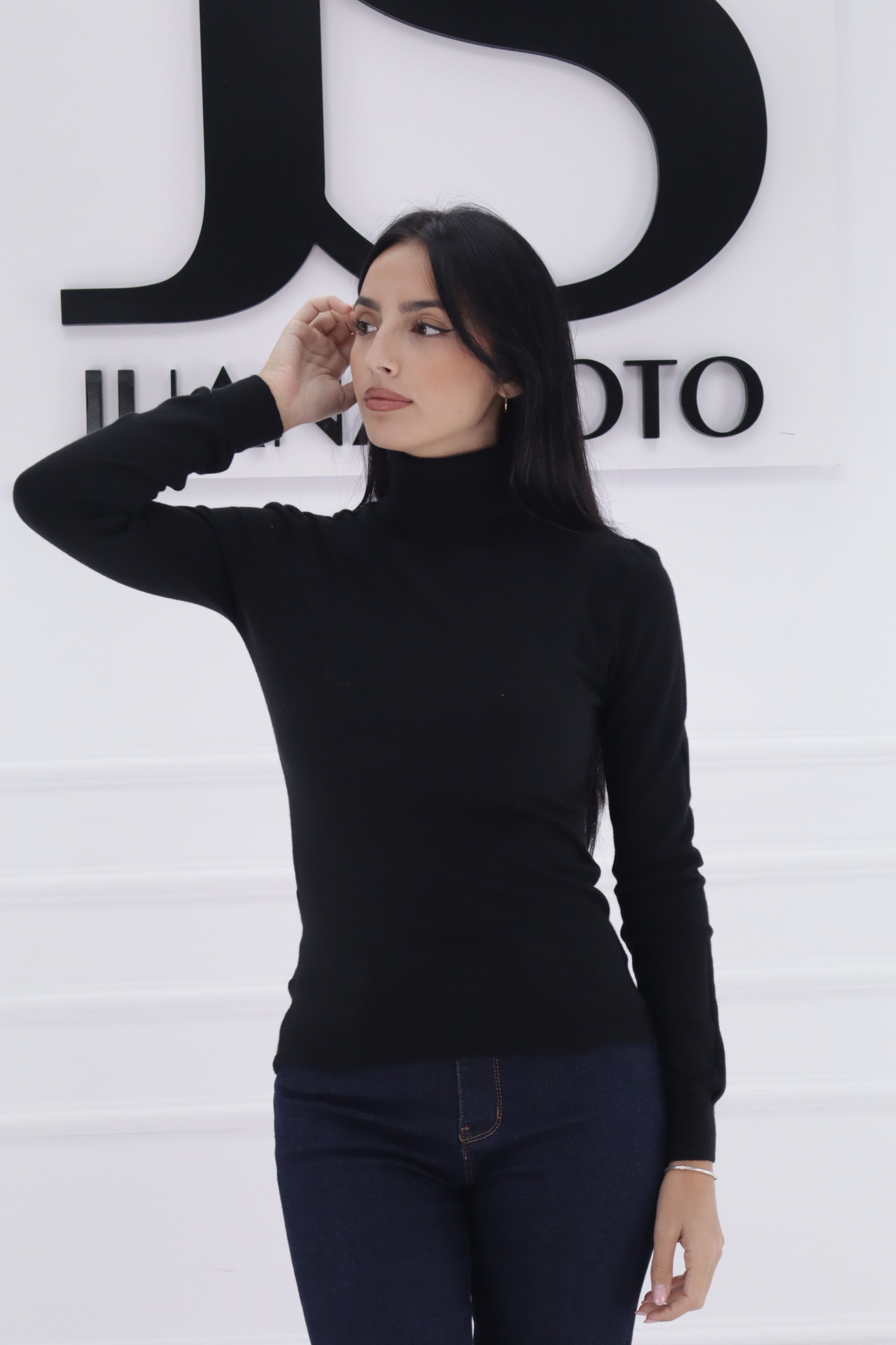 Jersey cuello alto H-135