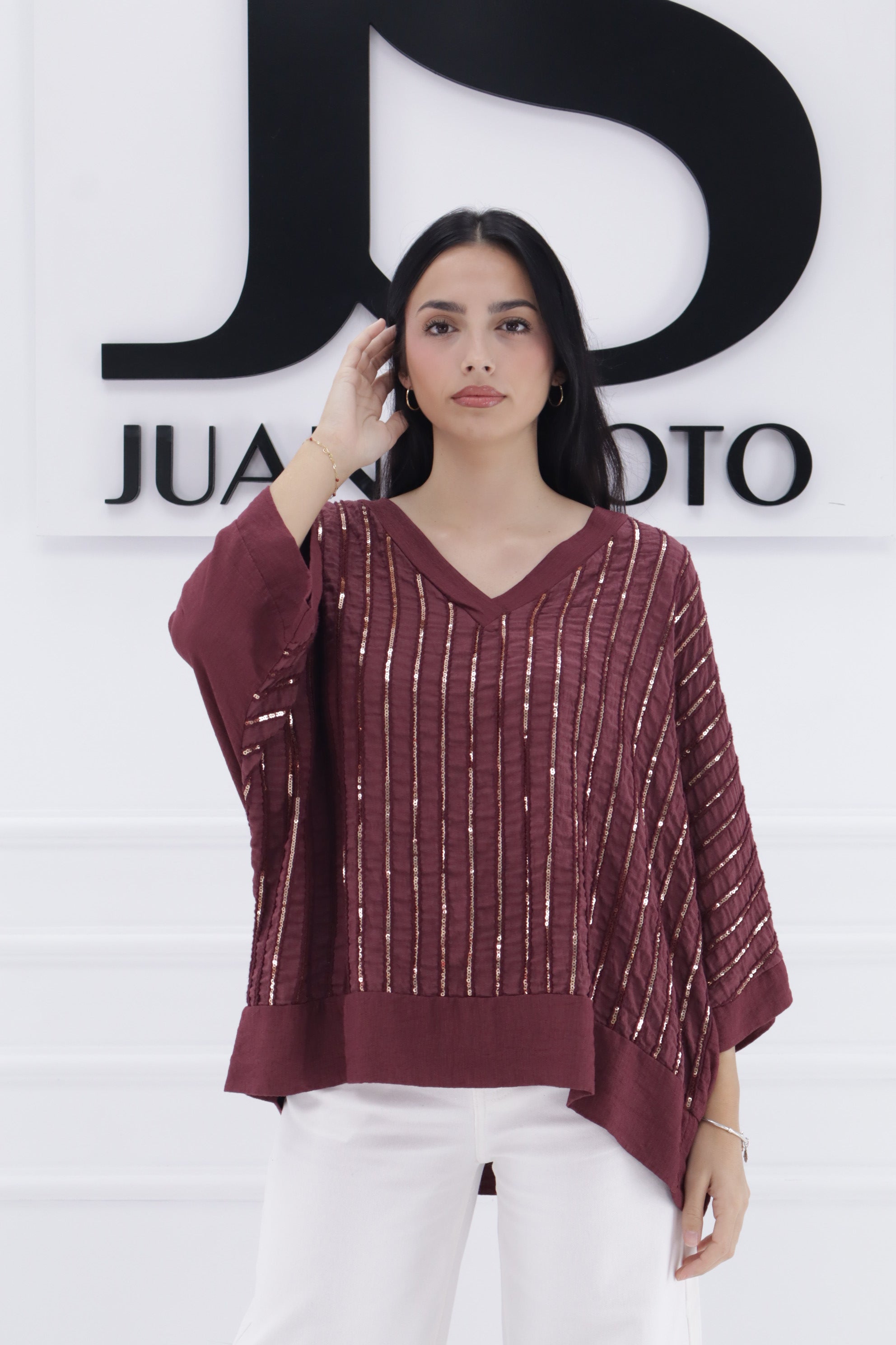 Blusa lentejuelas 34563