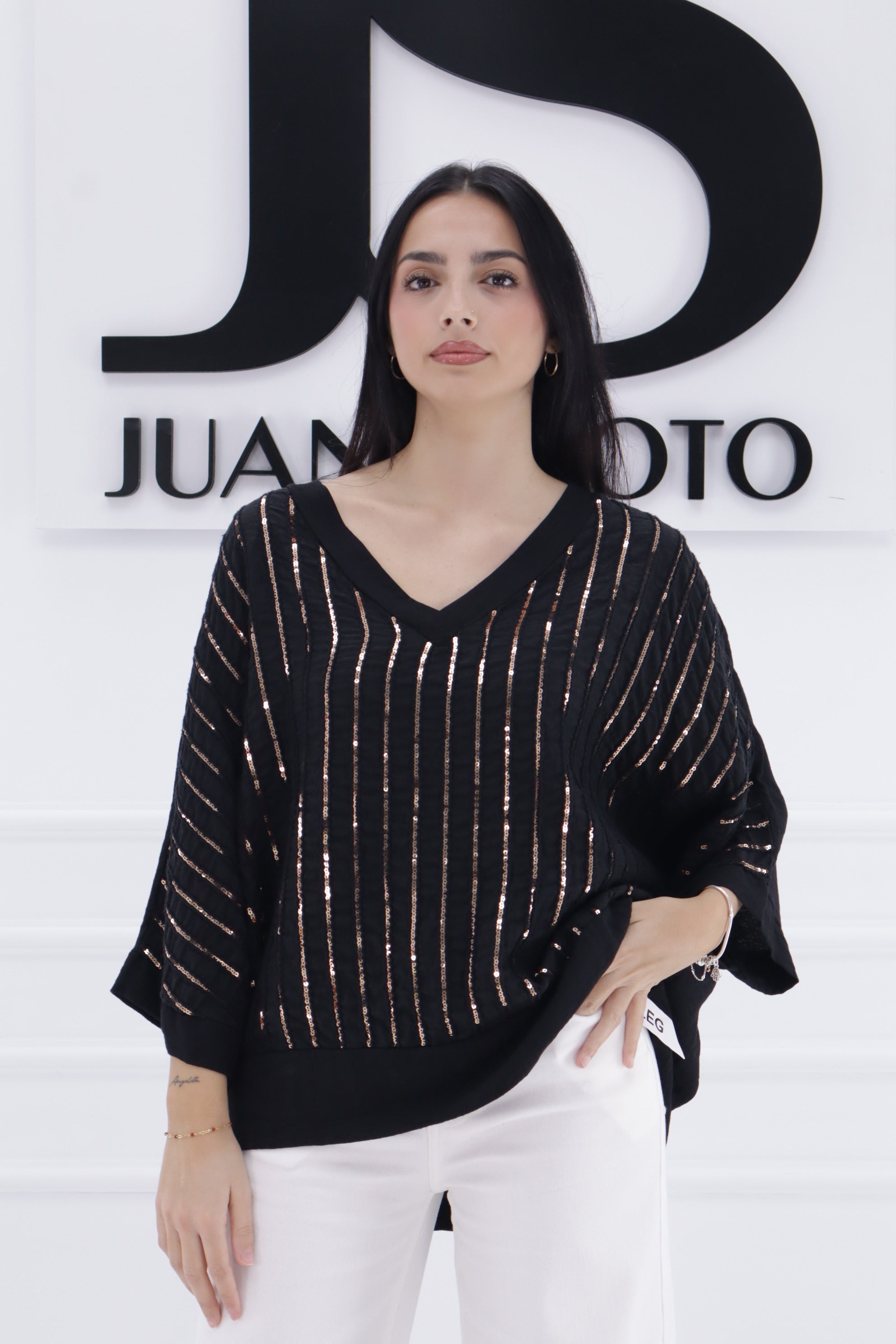 Blusa lentejuelas 34563