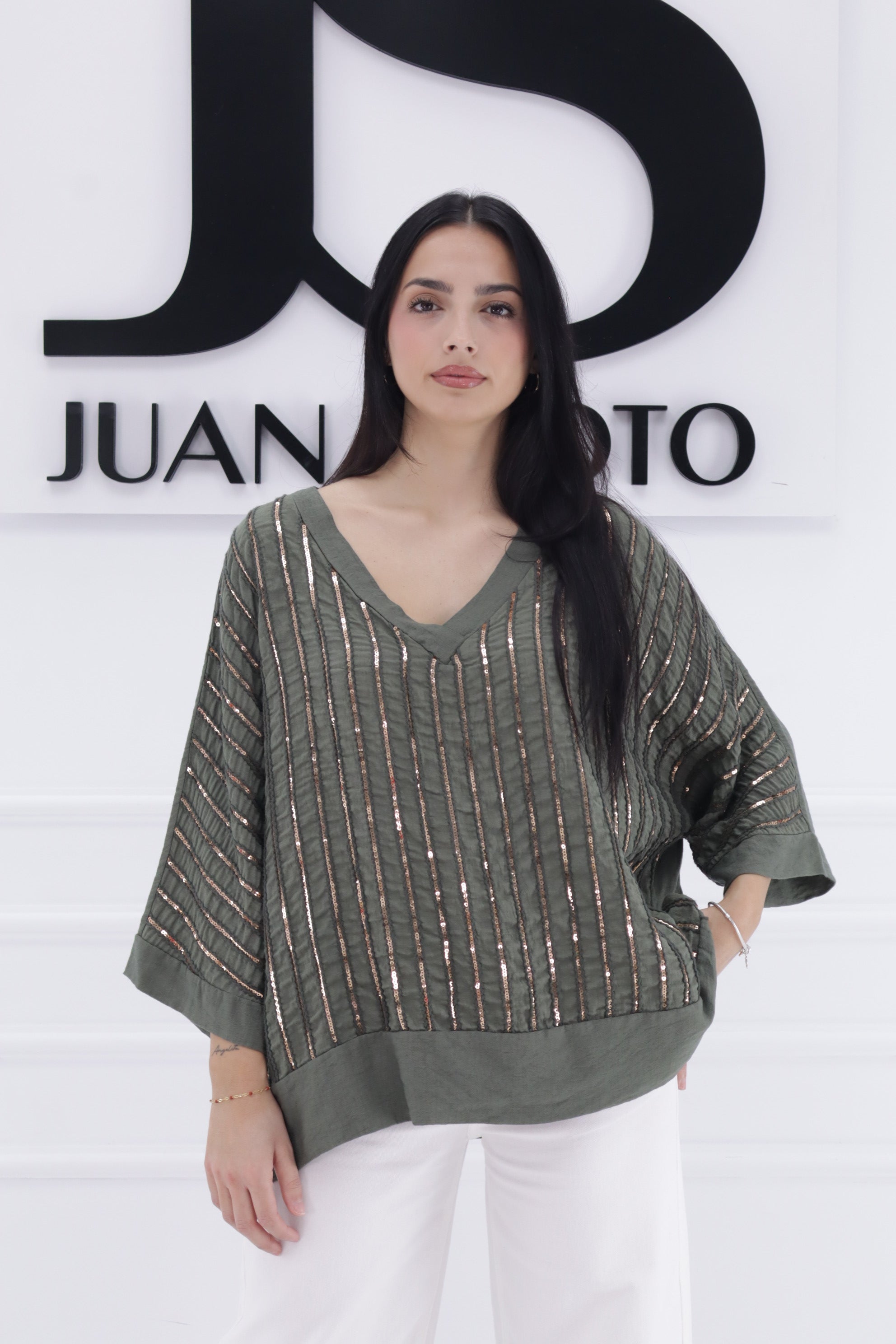 Blusa lentejuelas 34563