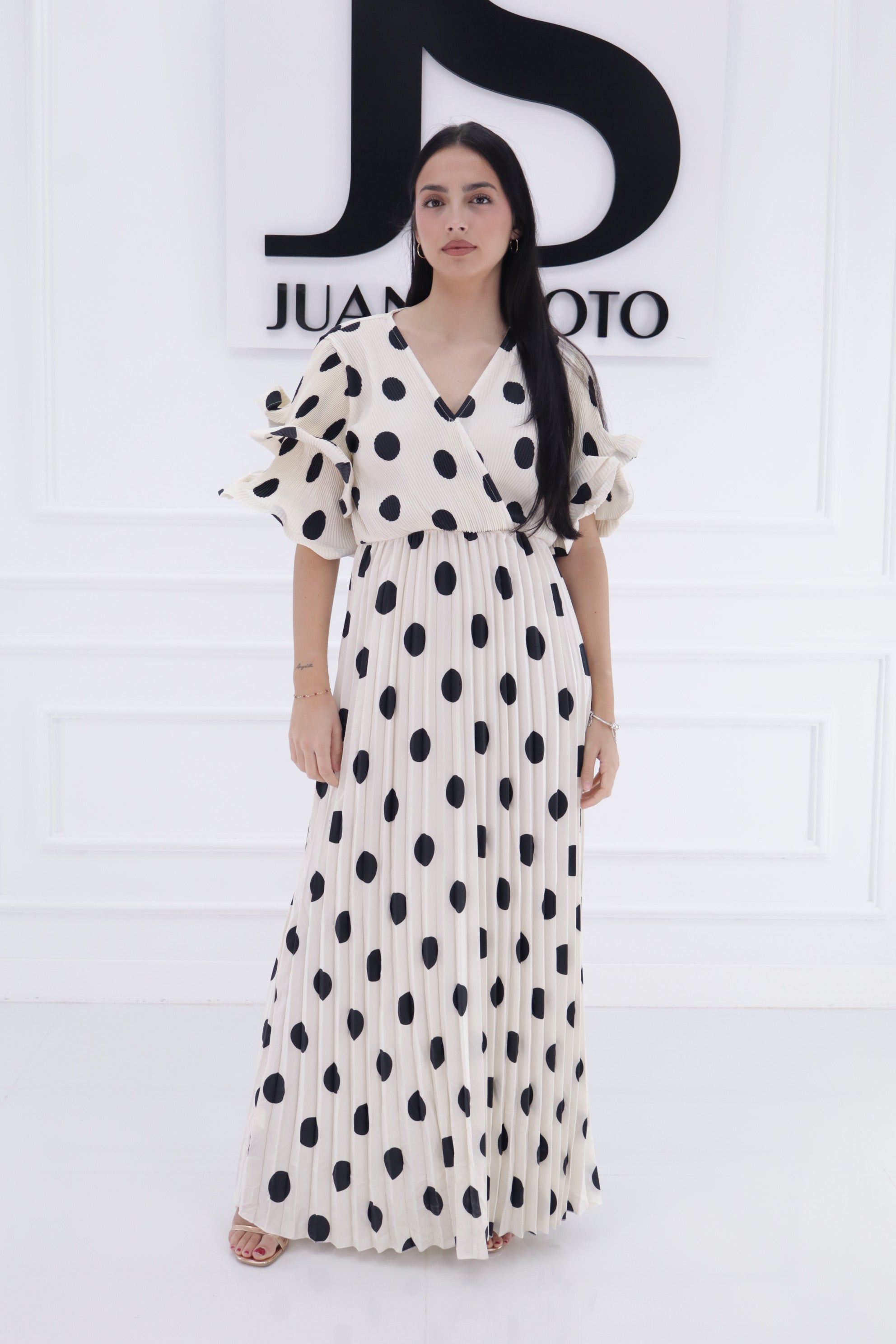 Vestido lunares