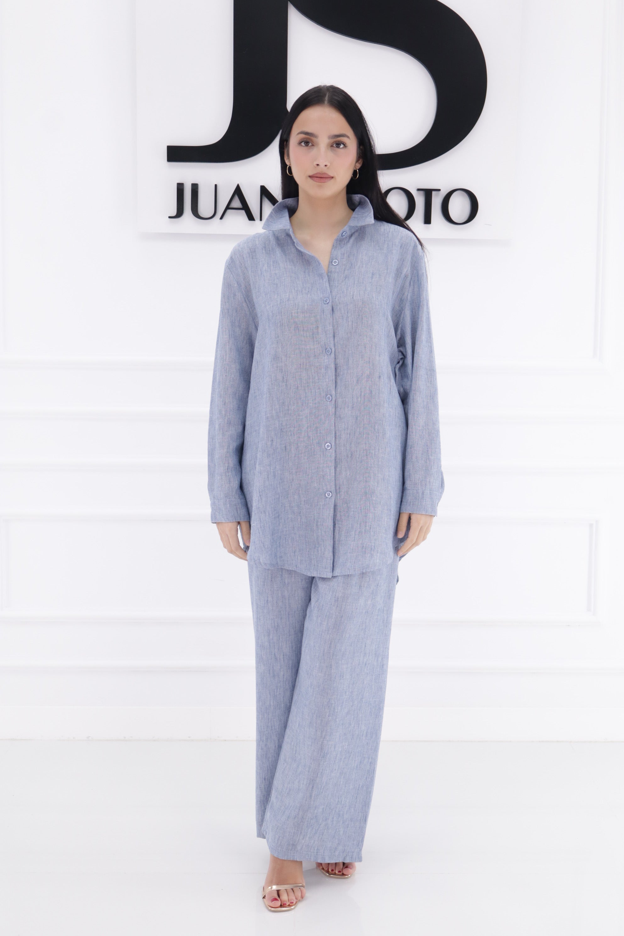 Conjunto efecto lino SJ-172