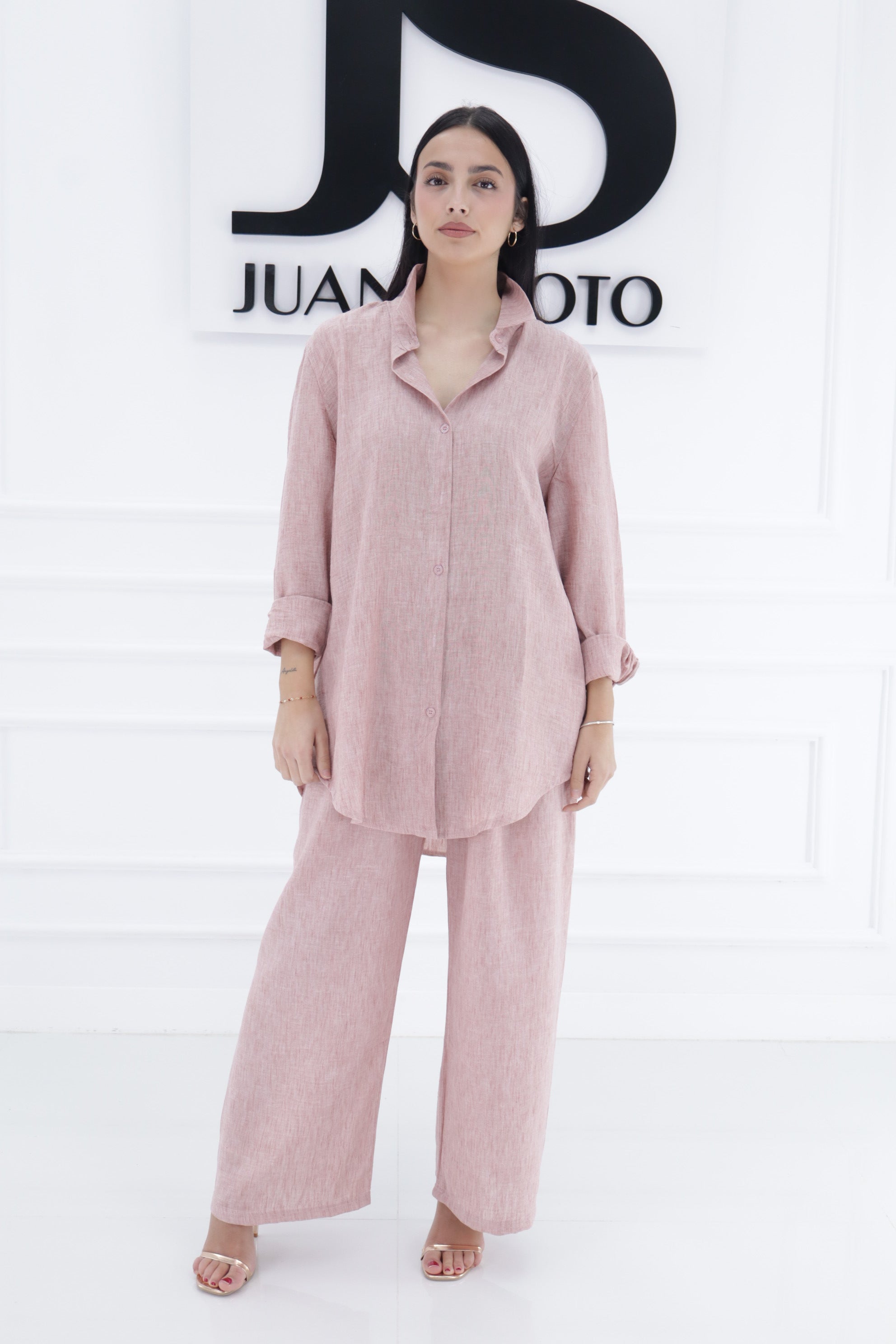 Conjunto efecto lino SJ-172