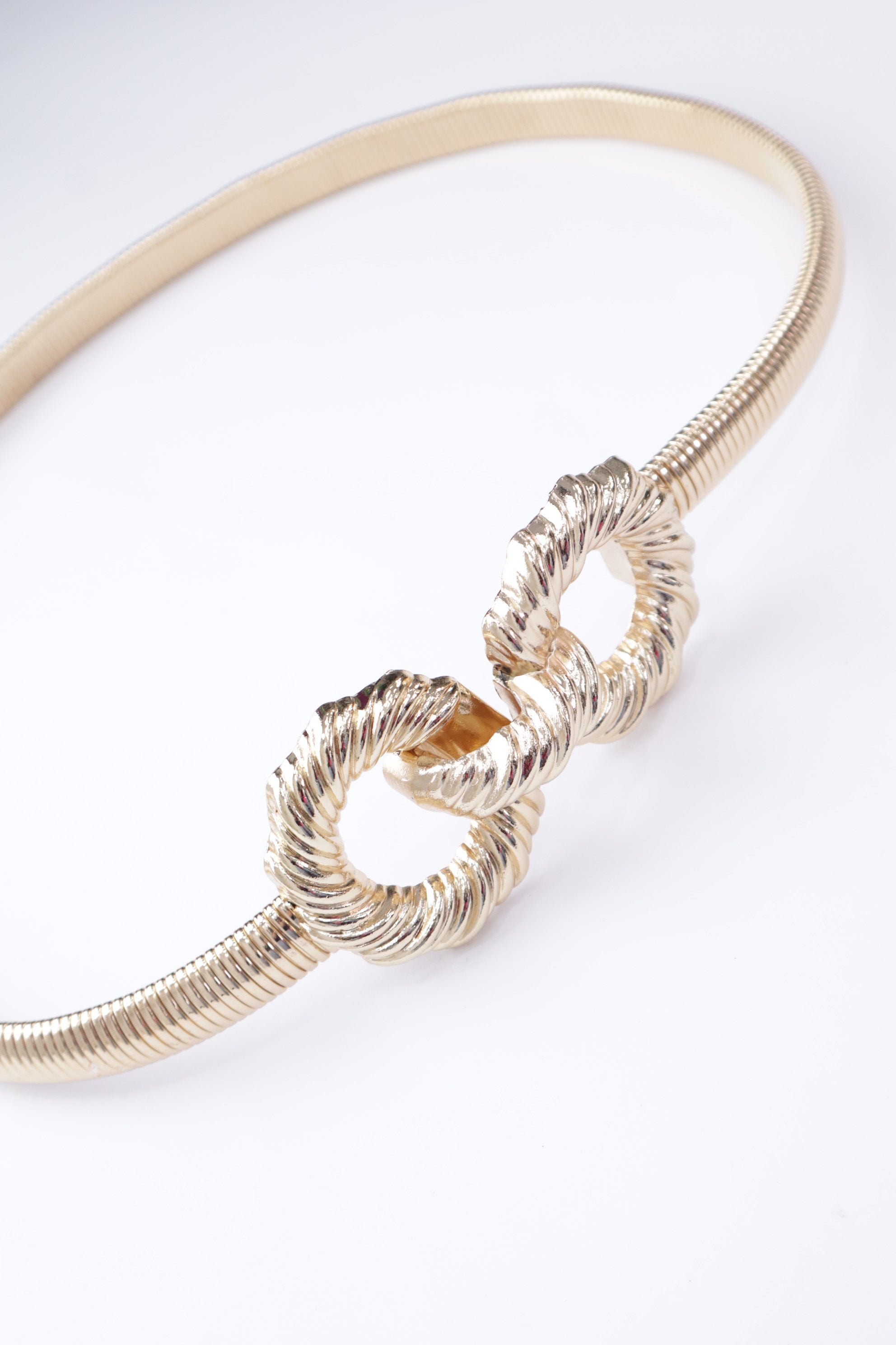 Cinturón enganche círculos