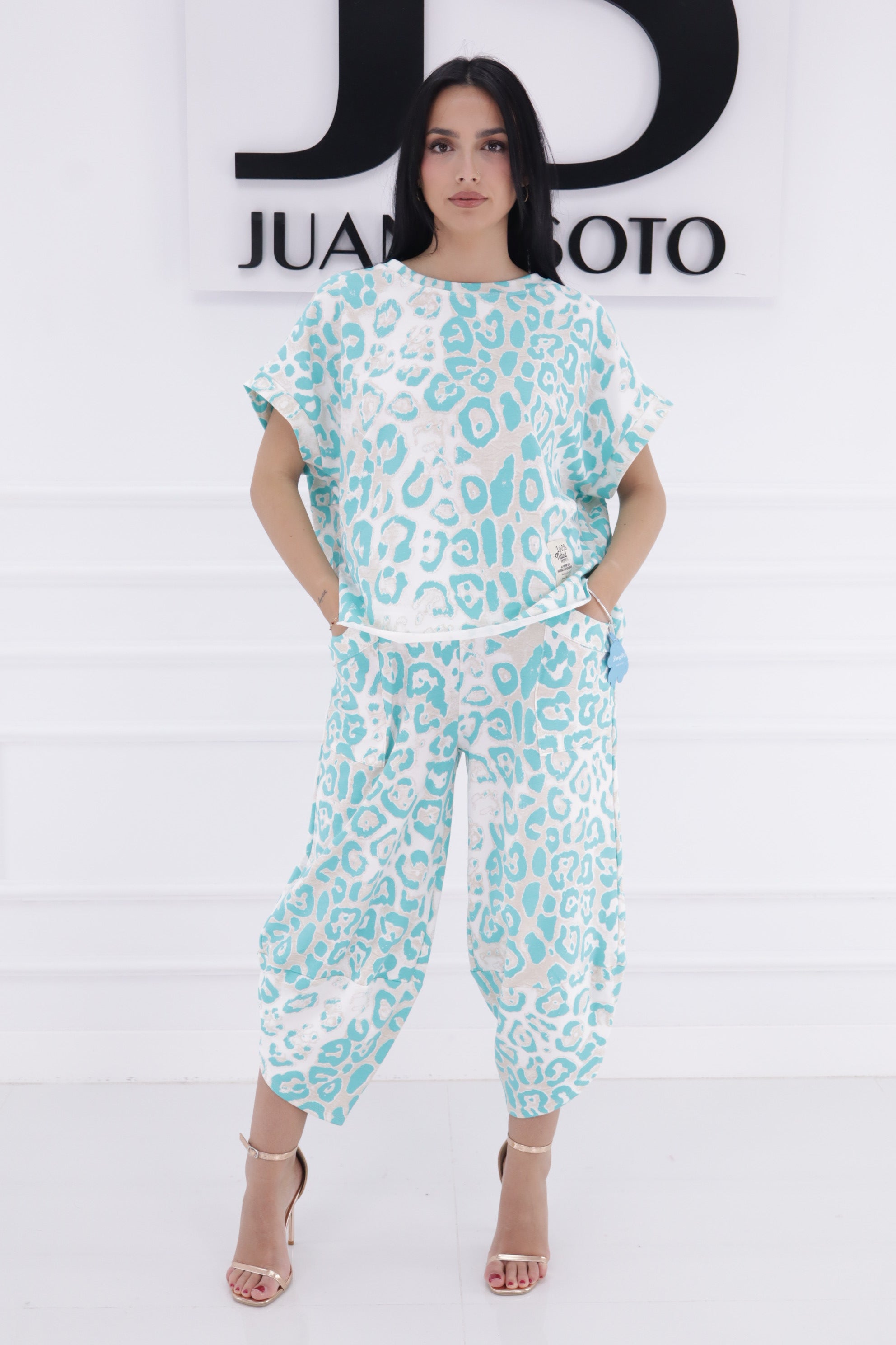 Conjunto leopardo 26266