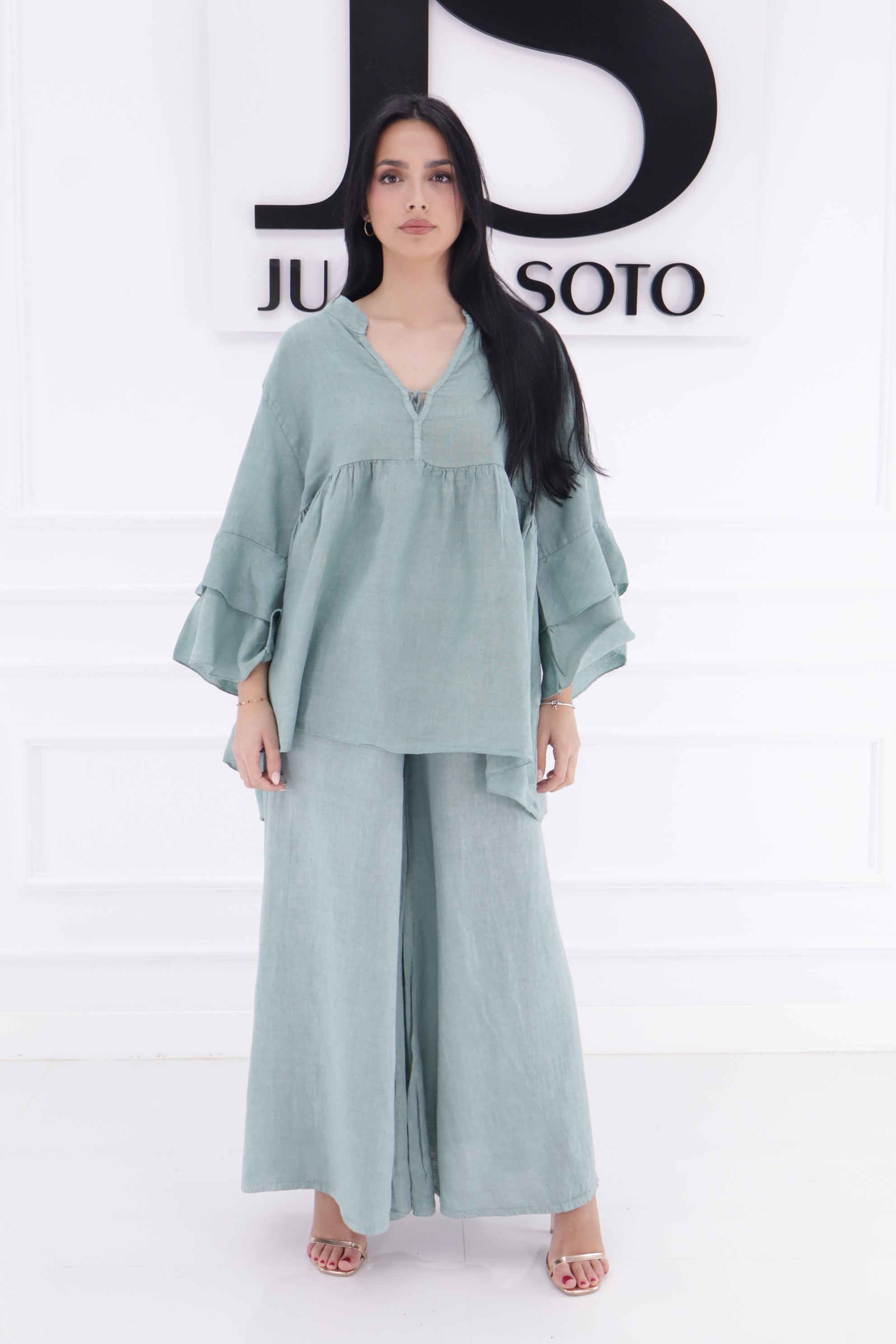 Conjunto Estepona  (blusa G10965+pantalon G30201-2)