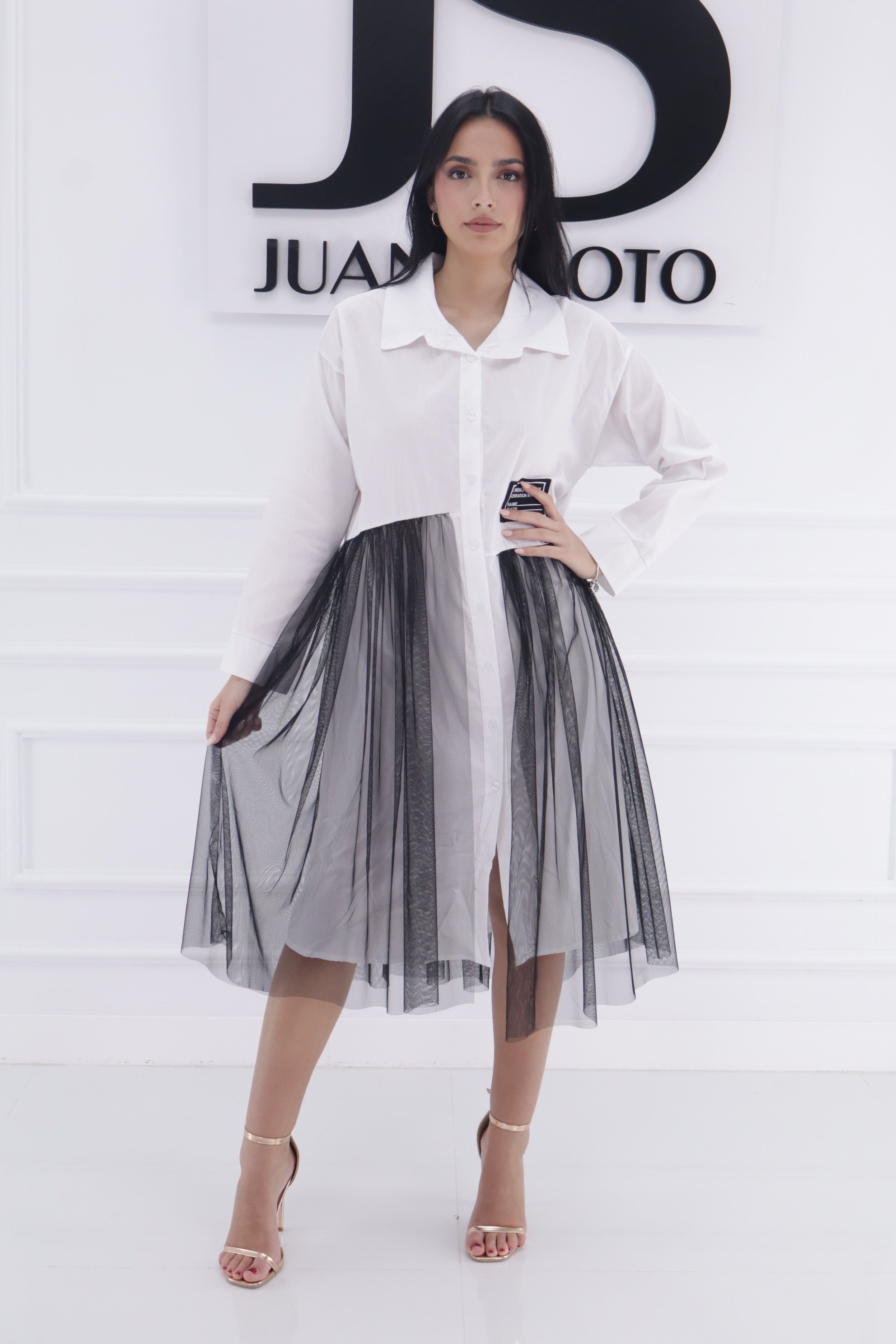 Vestido tul CONTENT 8036