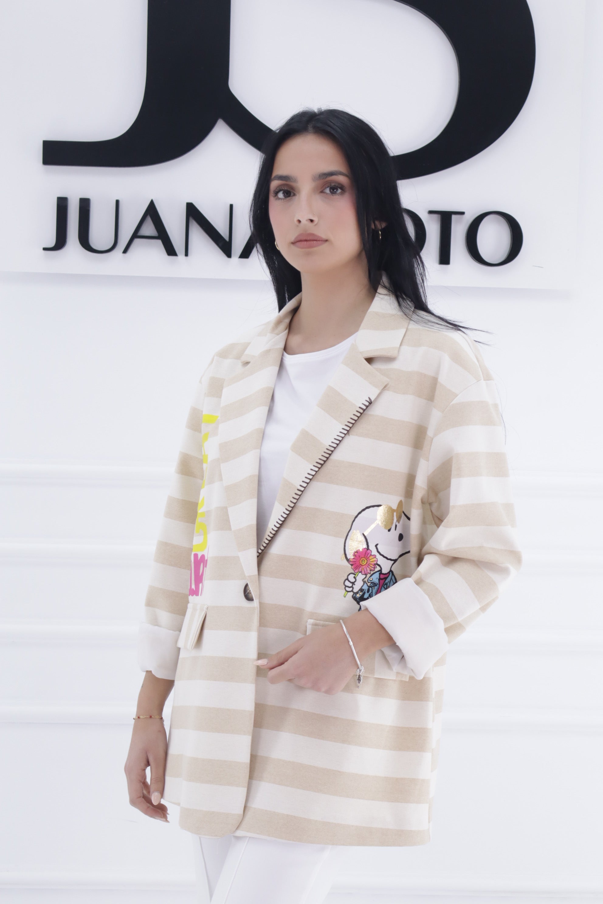 Chaqueta snopy rayas 5957