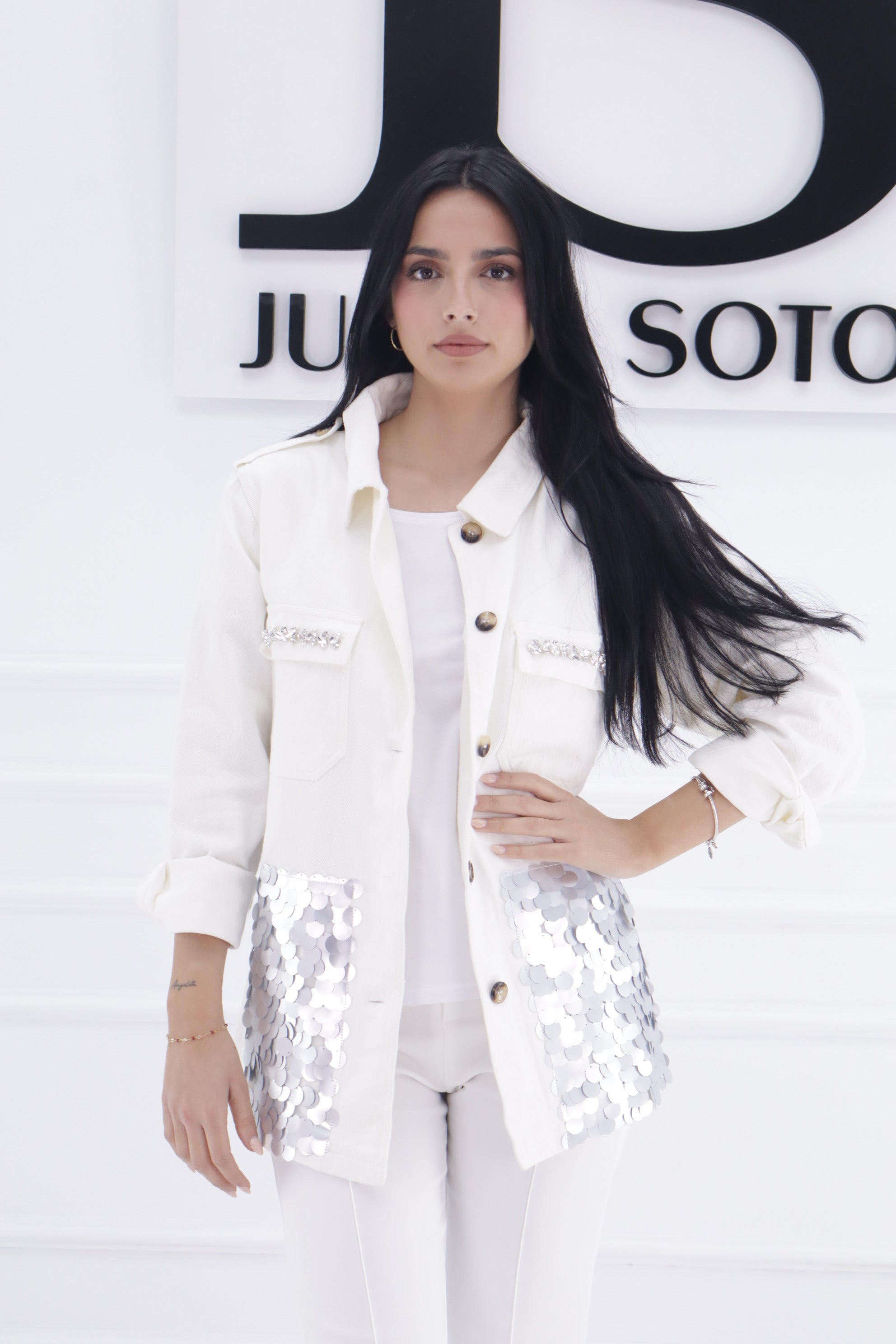 Chaqueta lentejuelas CA273