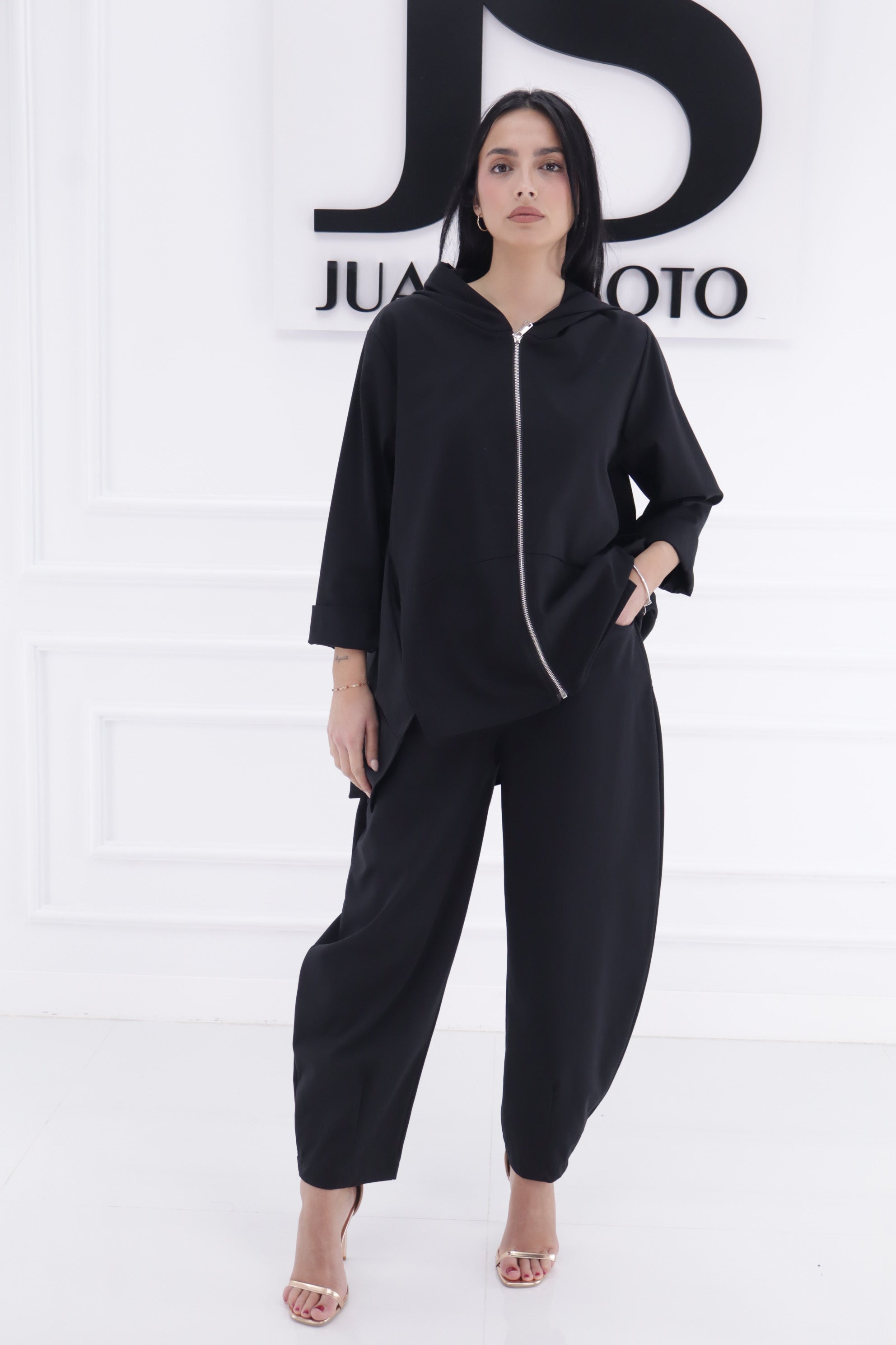 Chandal sudadera cremallera 26034