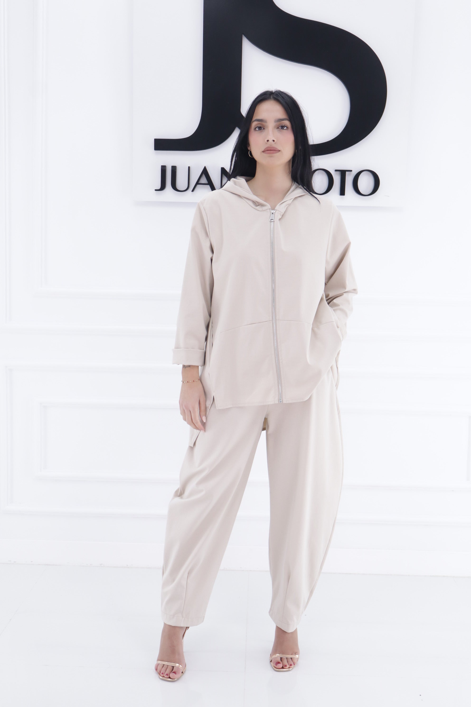 Chandal sudadera cremallera 26034