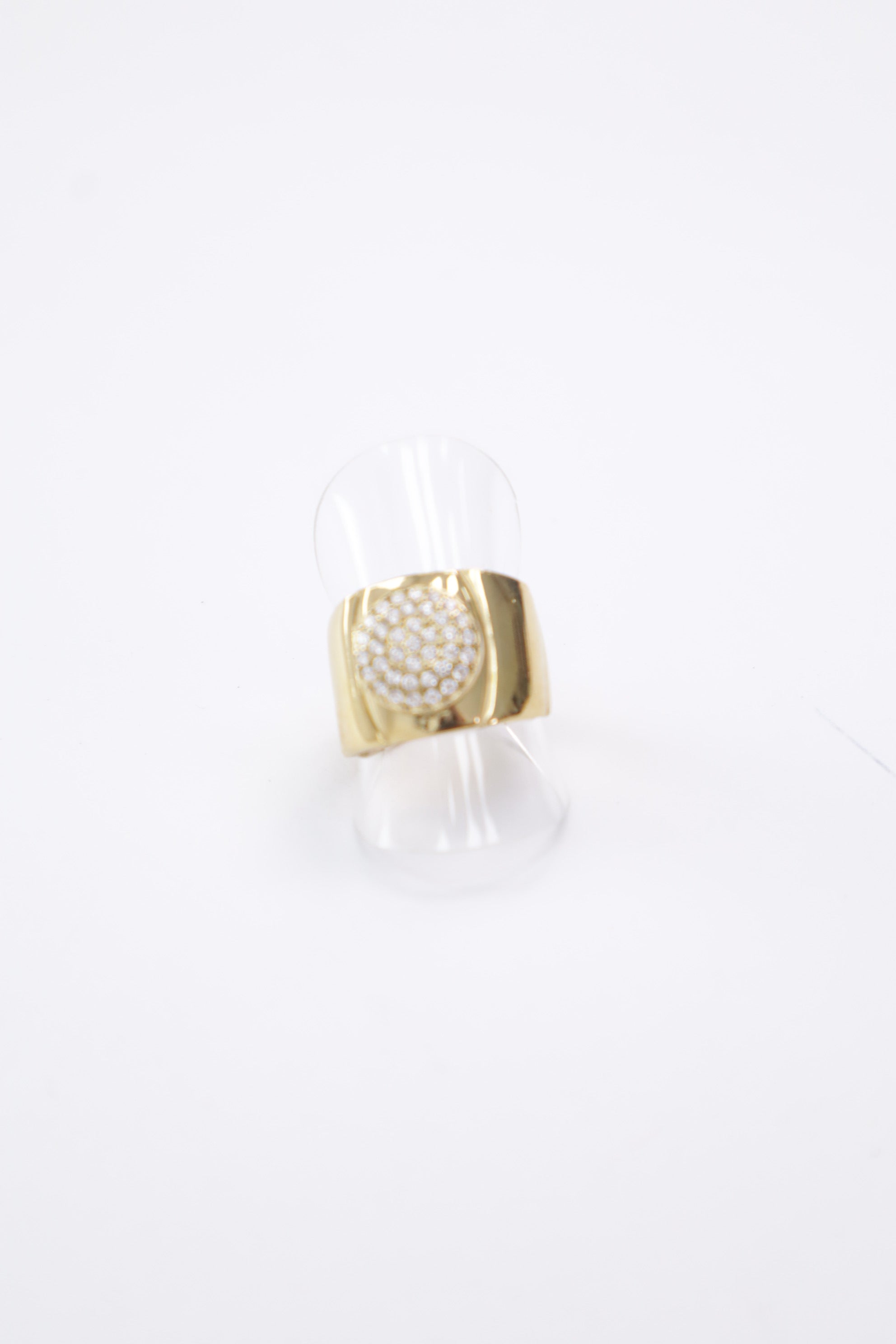 Anillo acero liso brillo