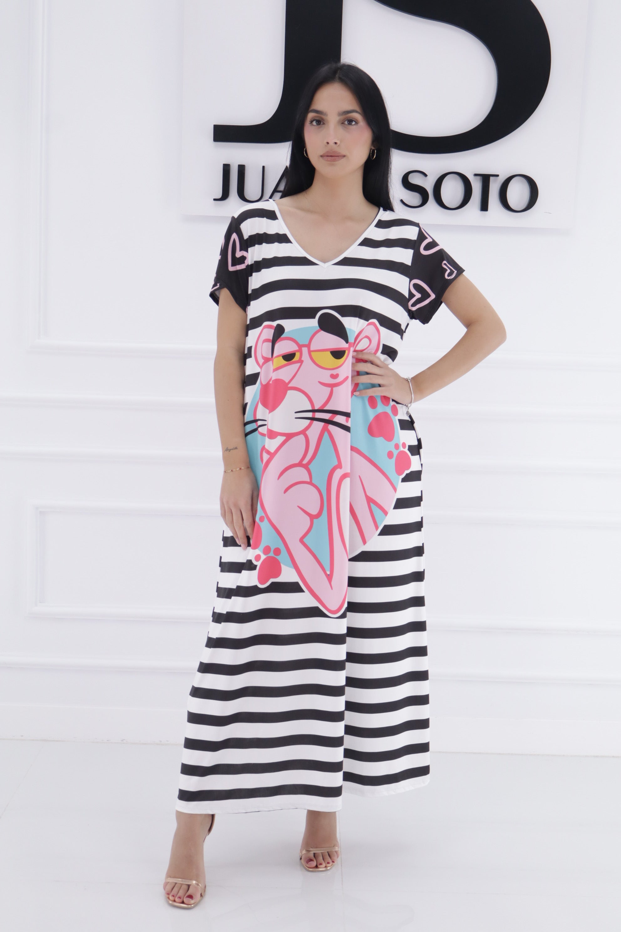 Vestido rayas 24618