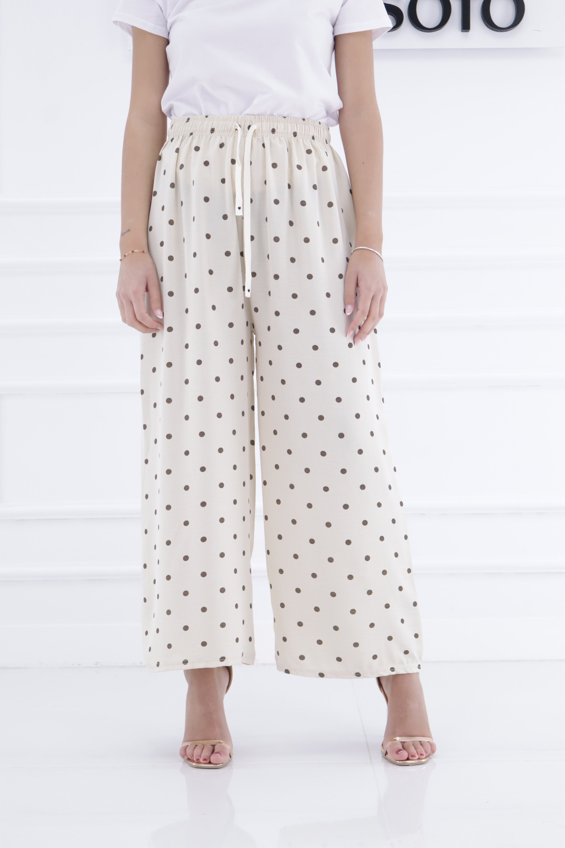 Pantalón lunares YZG803