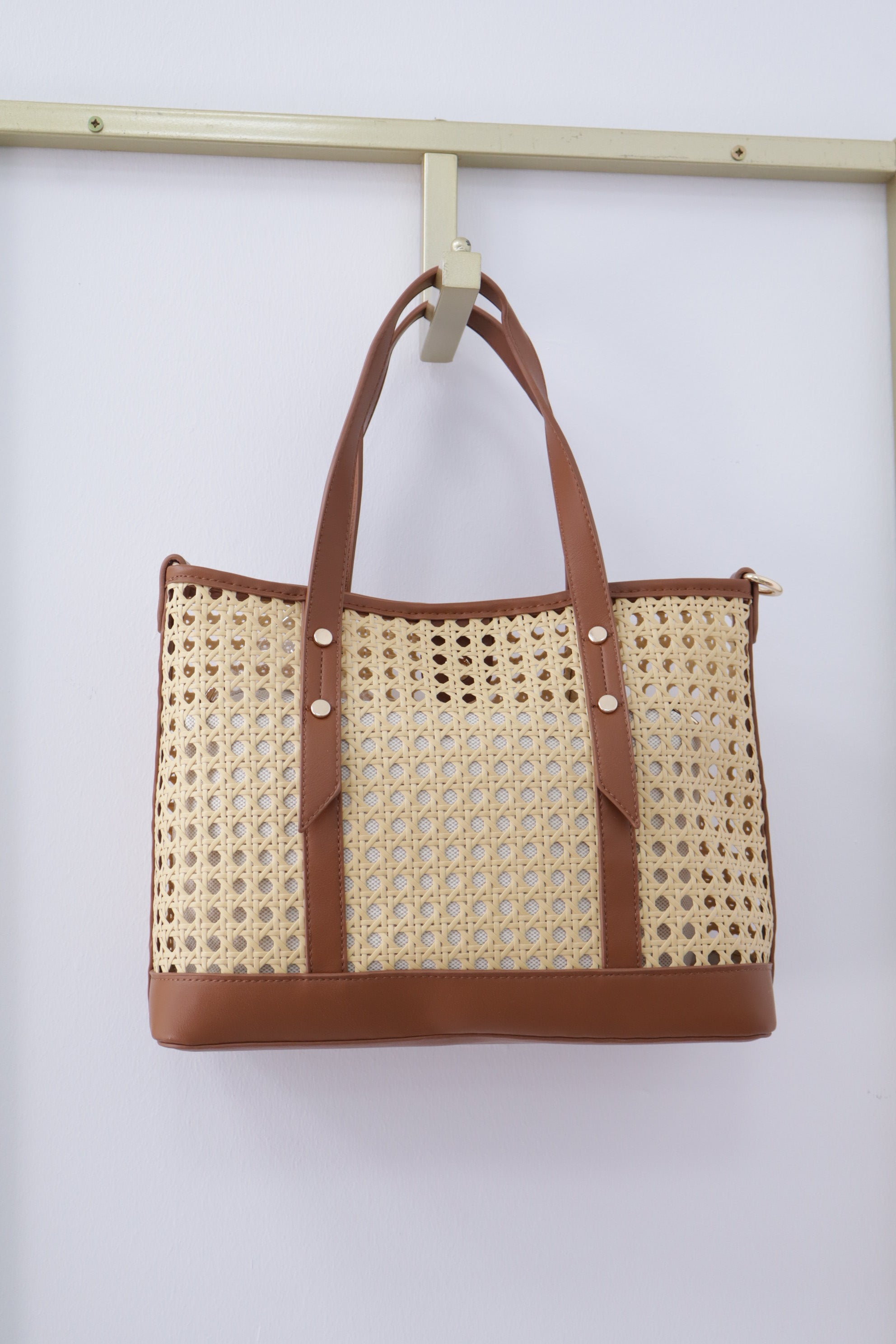 Bolso mimbre grande JYL68034