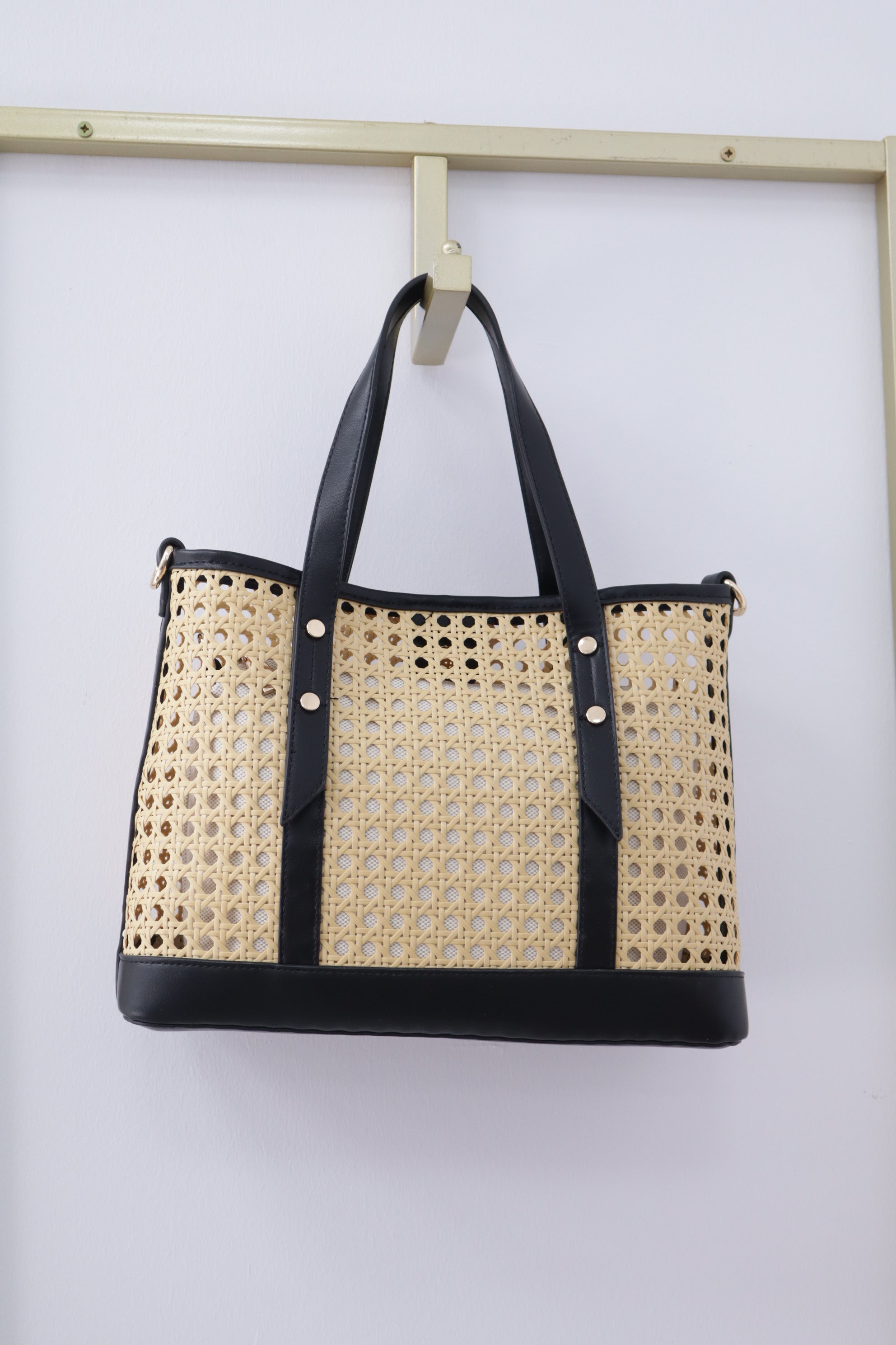 Bolso mimbre grande JYL68034