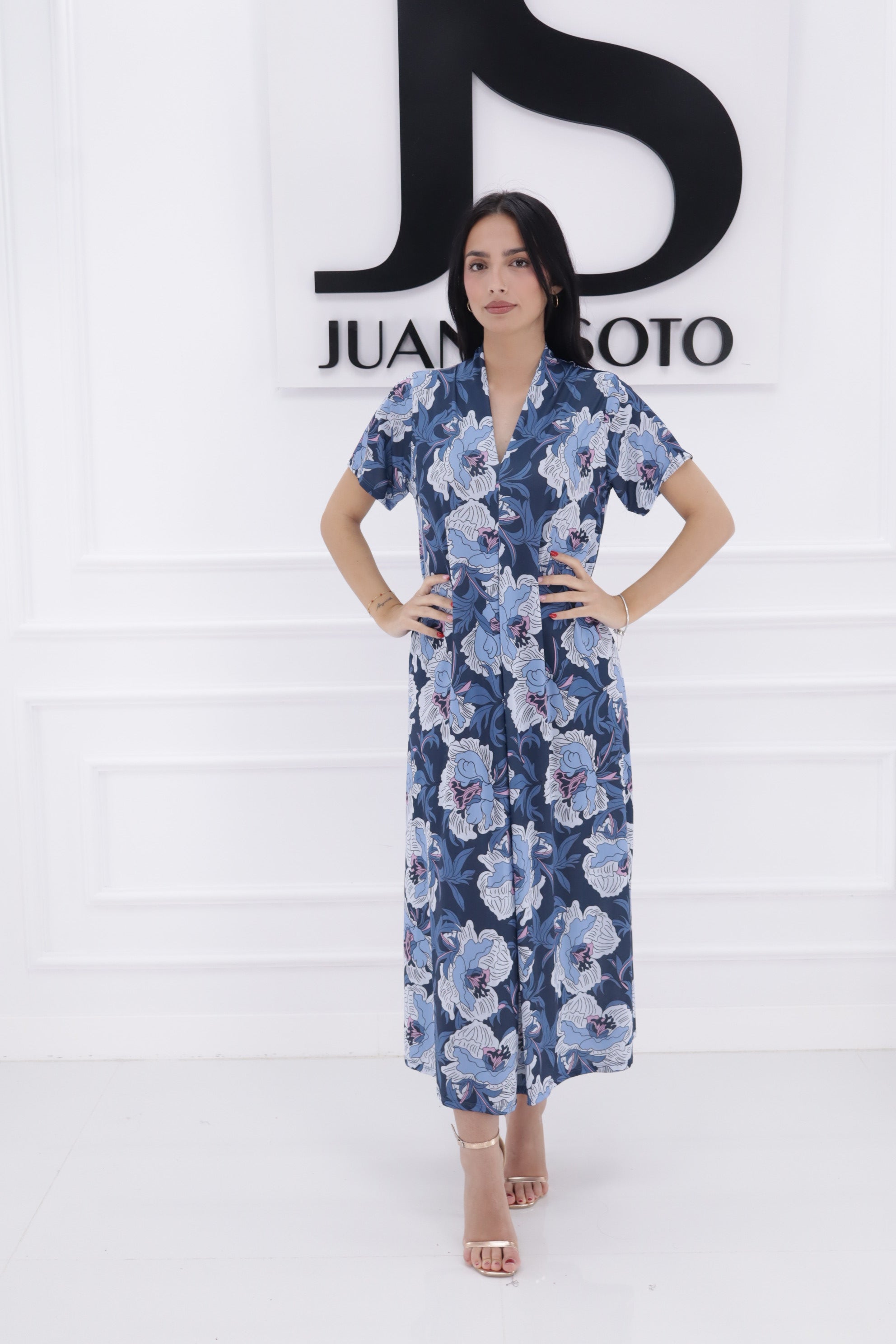 Vestido flores 2527