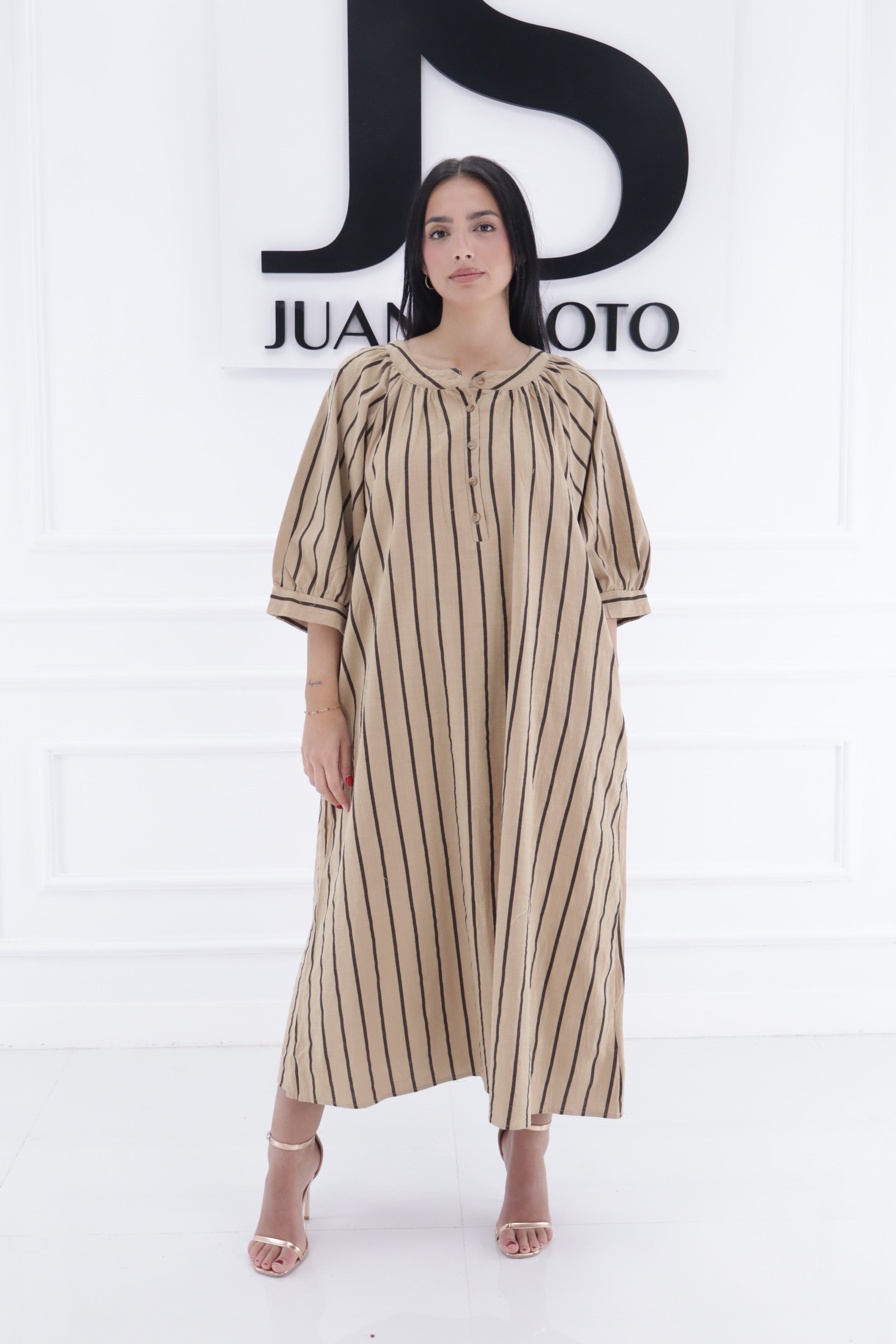 Vestido rayas CD3096