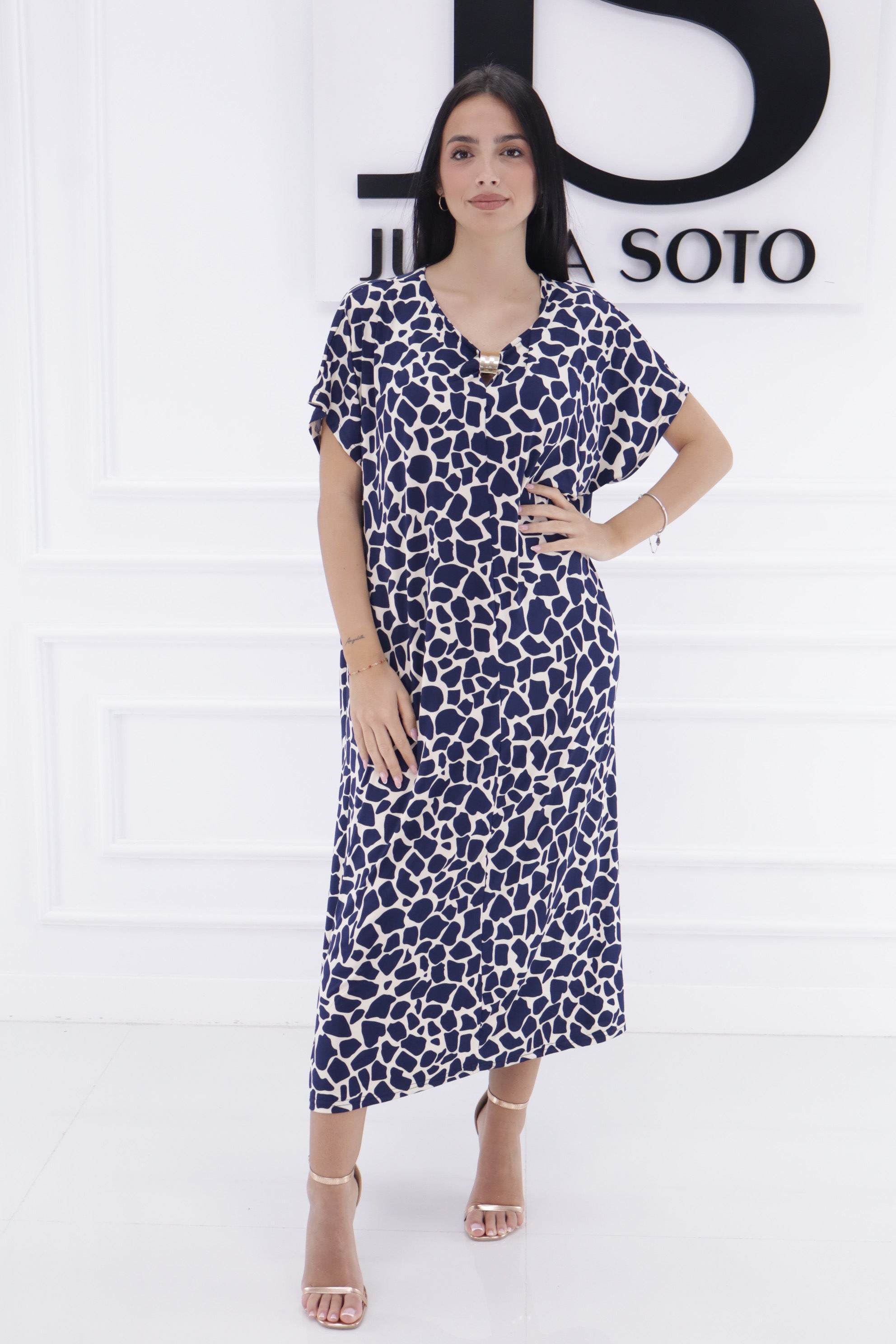 Vestido girafa C233
