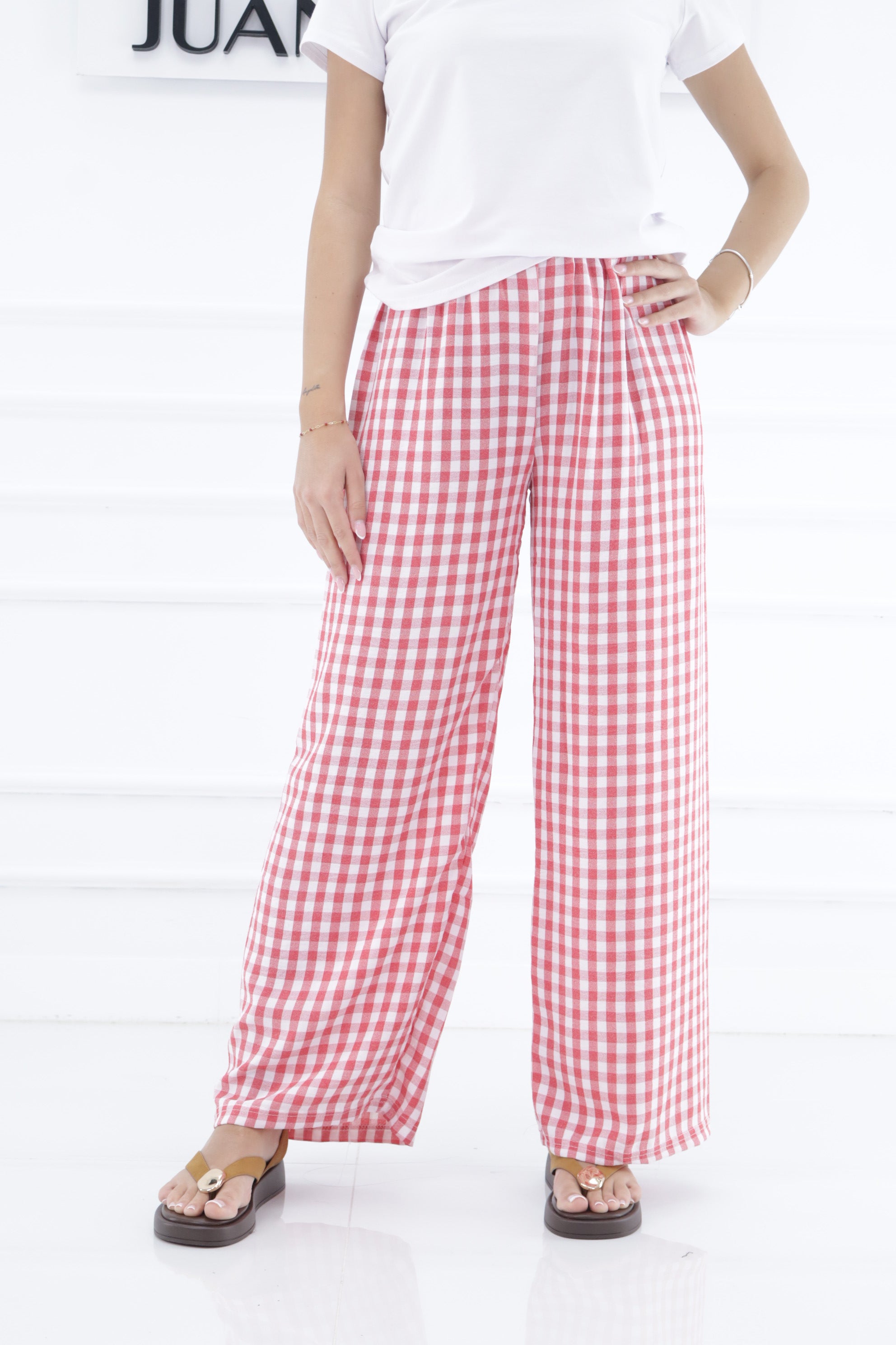 Pantalon vichy DA020