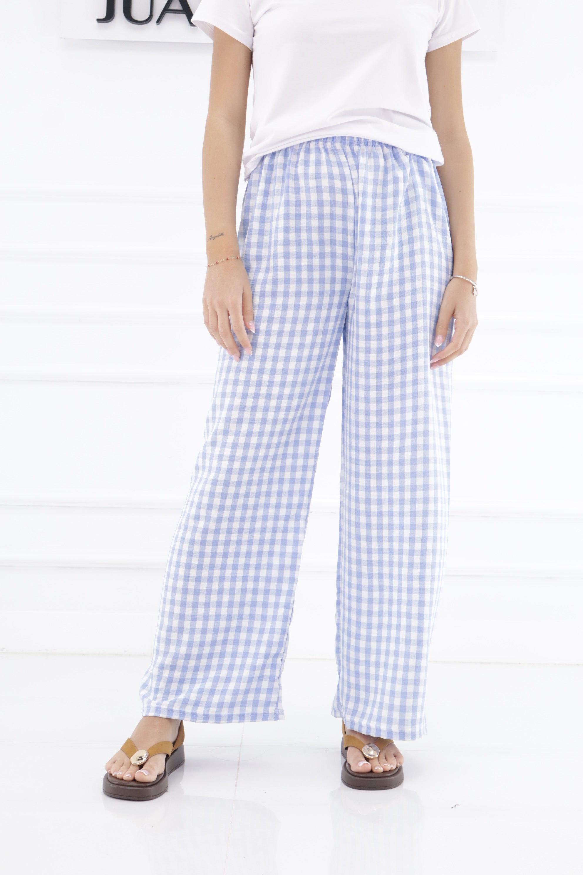 Pantalon vichy DA020