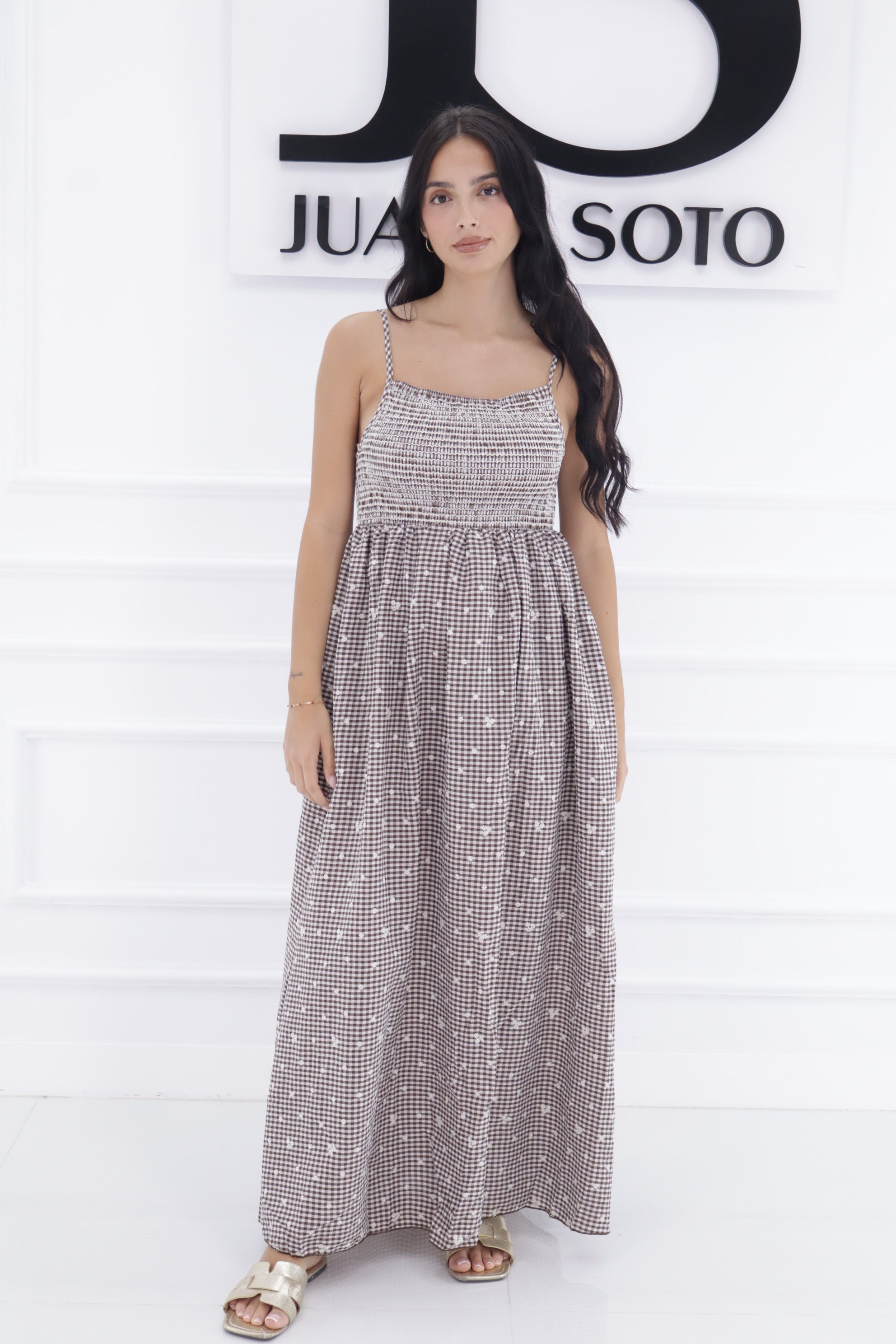 Vestido vichy margaritas 2920