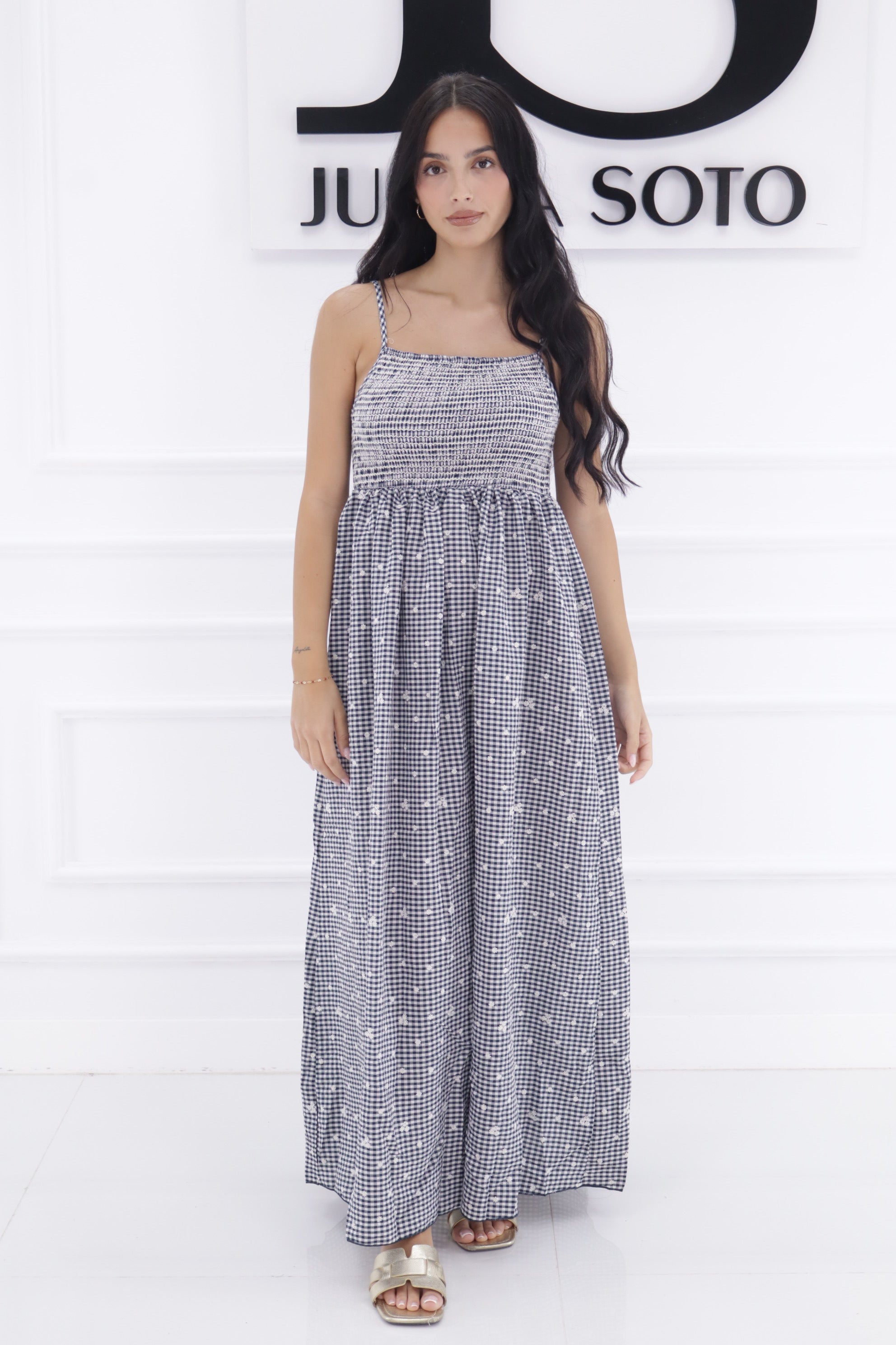 Vestido vichy margaritas 2920