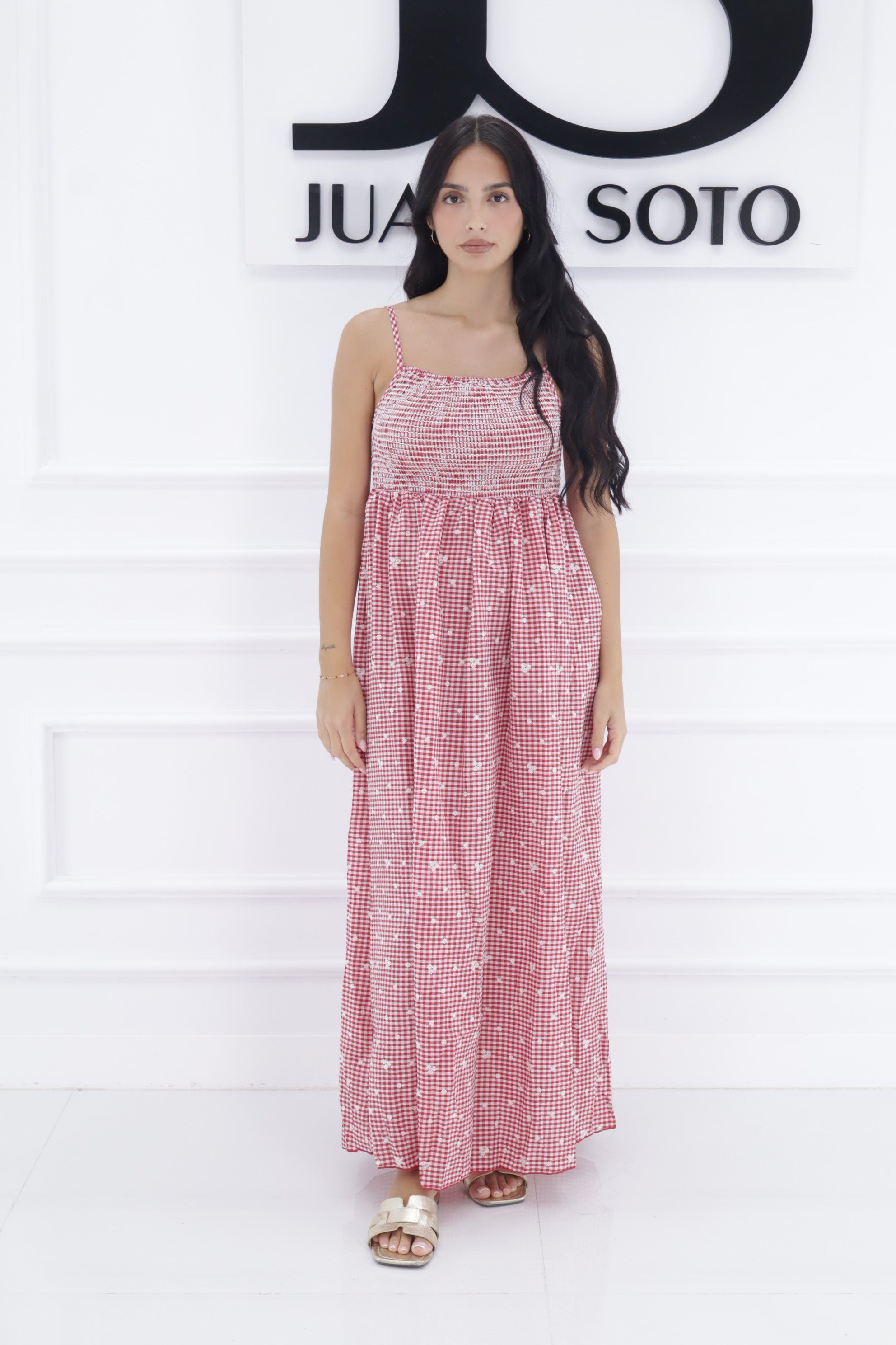 Vestido vichy margaritas 2920