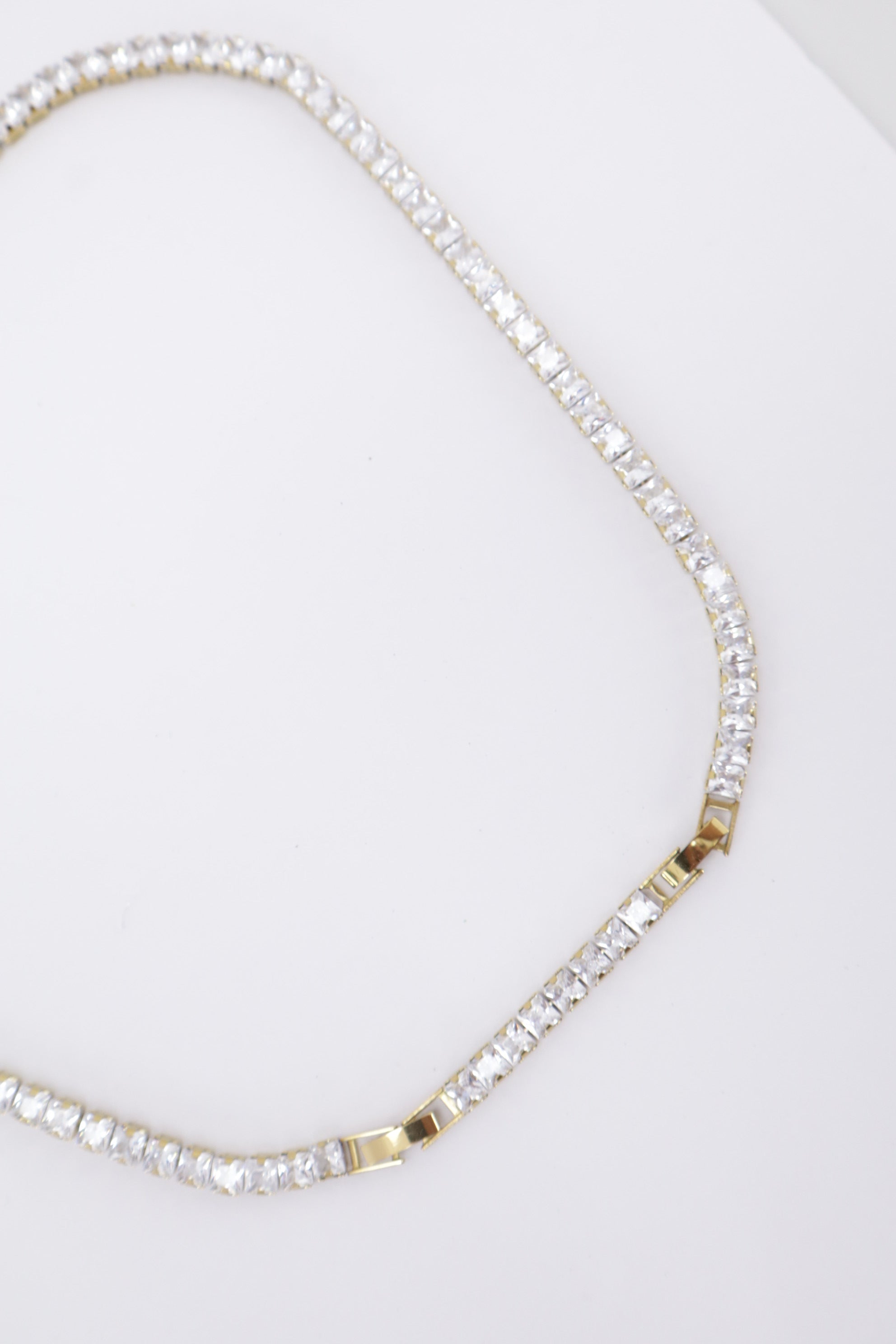 Collar circonita+acero