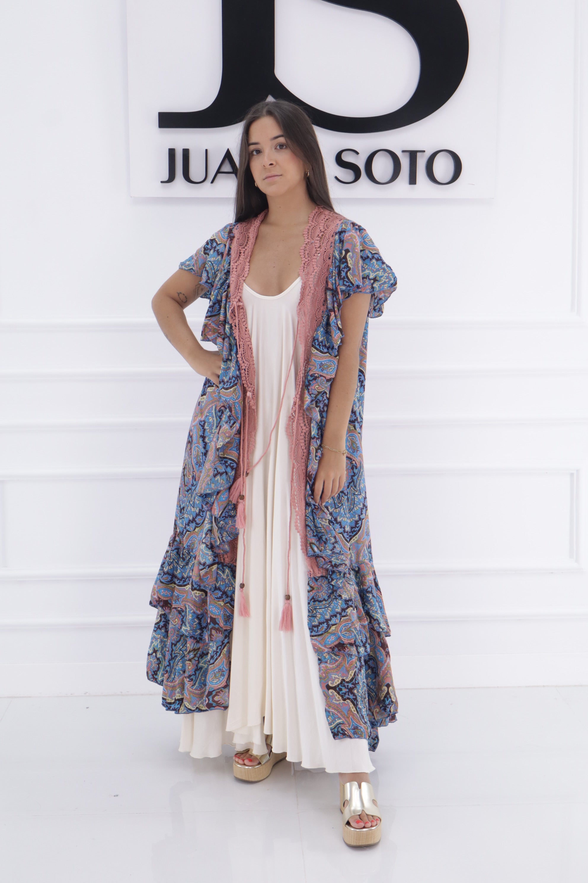 Casaca crochet cachemir 21220