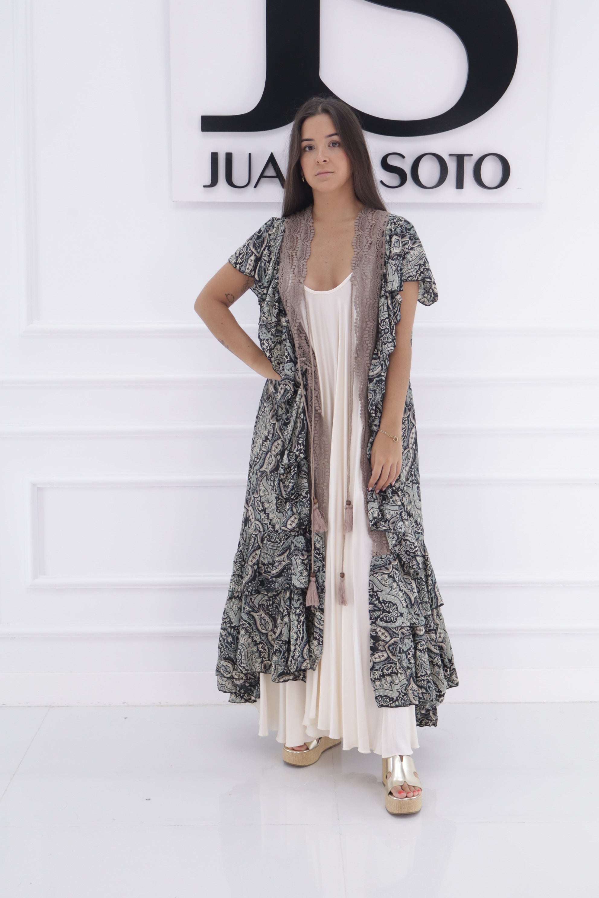 Casaca crochet cachemir 21220