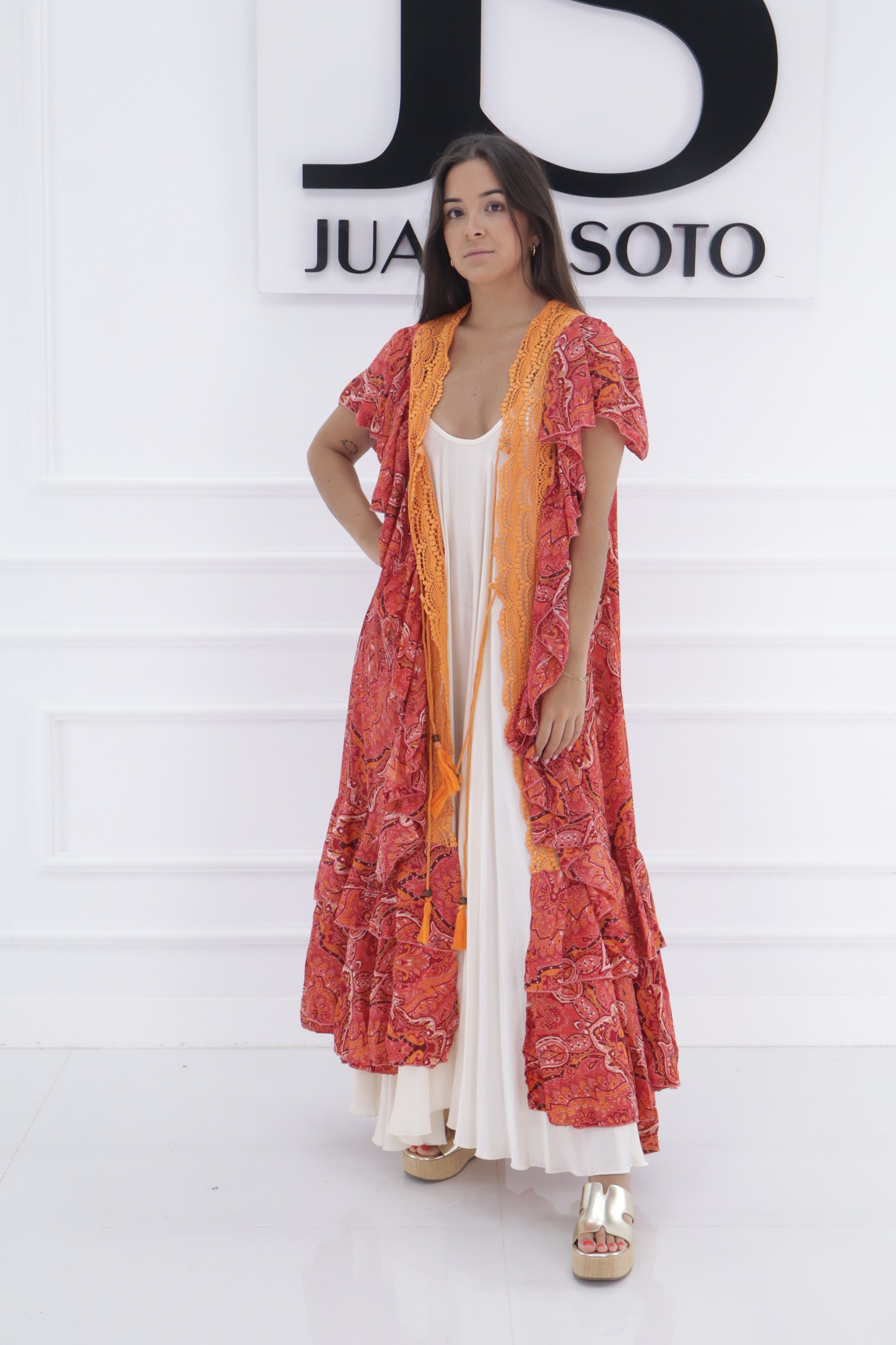Casaca crochet cachemir 21220
