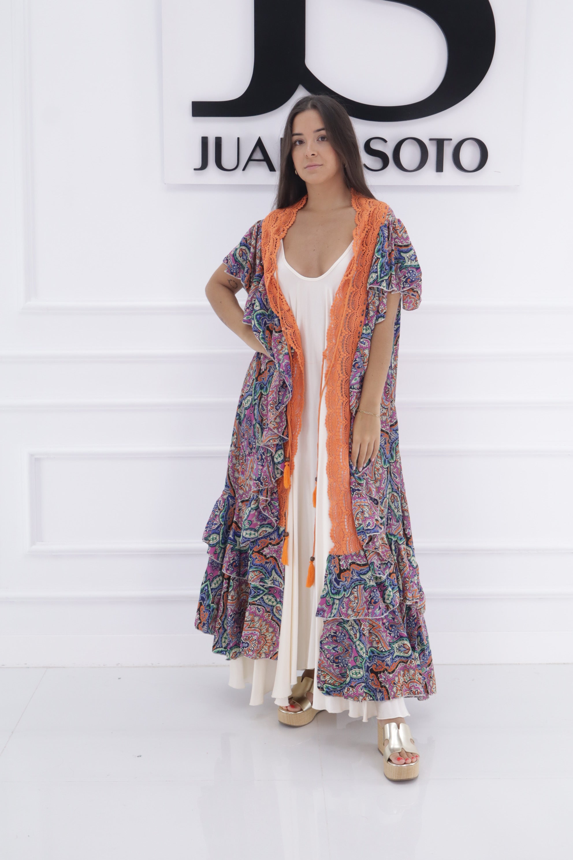 Casaca crochet cachemir 21220